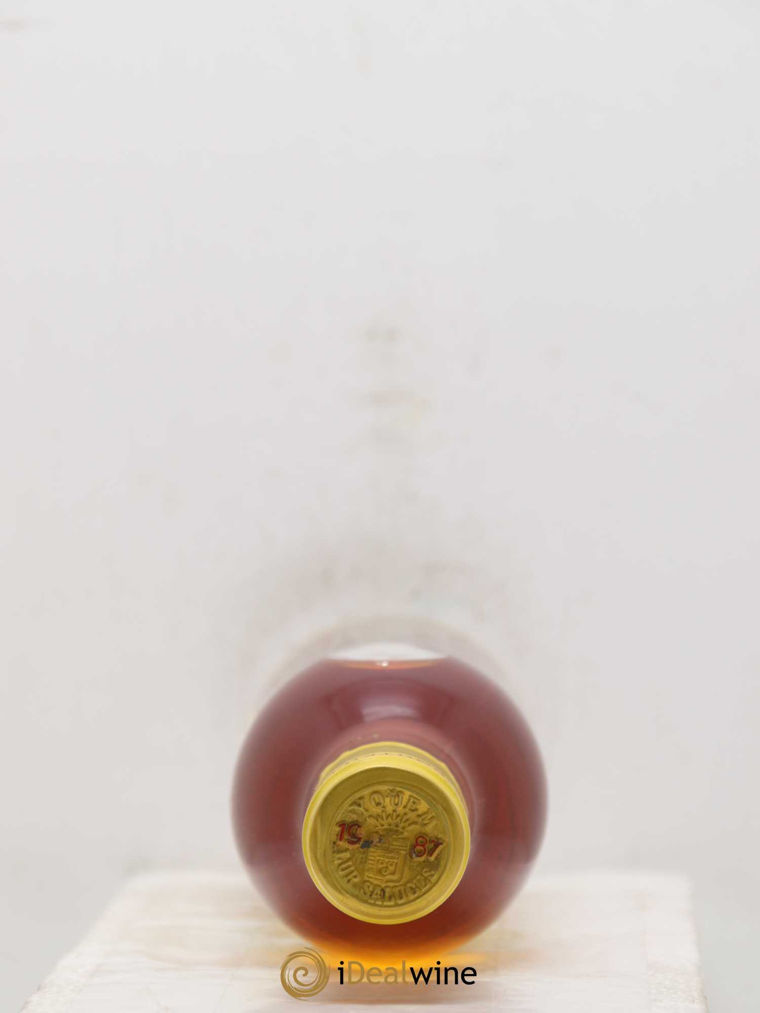 Château d' Yquem 1er Cru Classé Supérieur 1987 - Posten von 6 Demi-Flaschen - 1