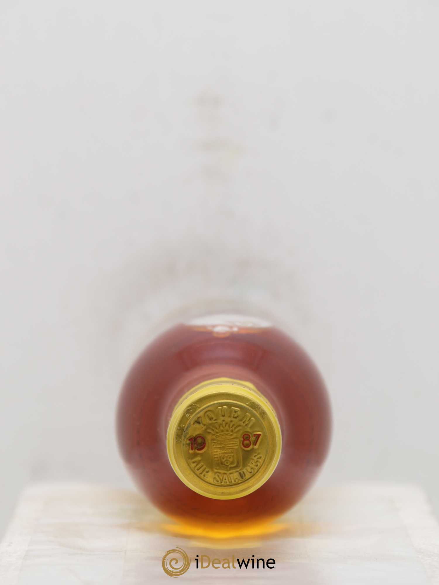 Château d' Yquem 1er Cru Classé Supérieur 1987 - Posten von 3 Demi-Flaschen - 1