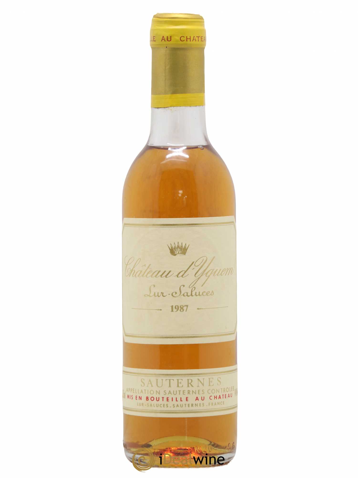 Château d' Yquem 1er Cru Classé Supérieur 1987 - Lotto di 1 mezza bottiglia - 0