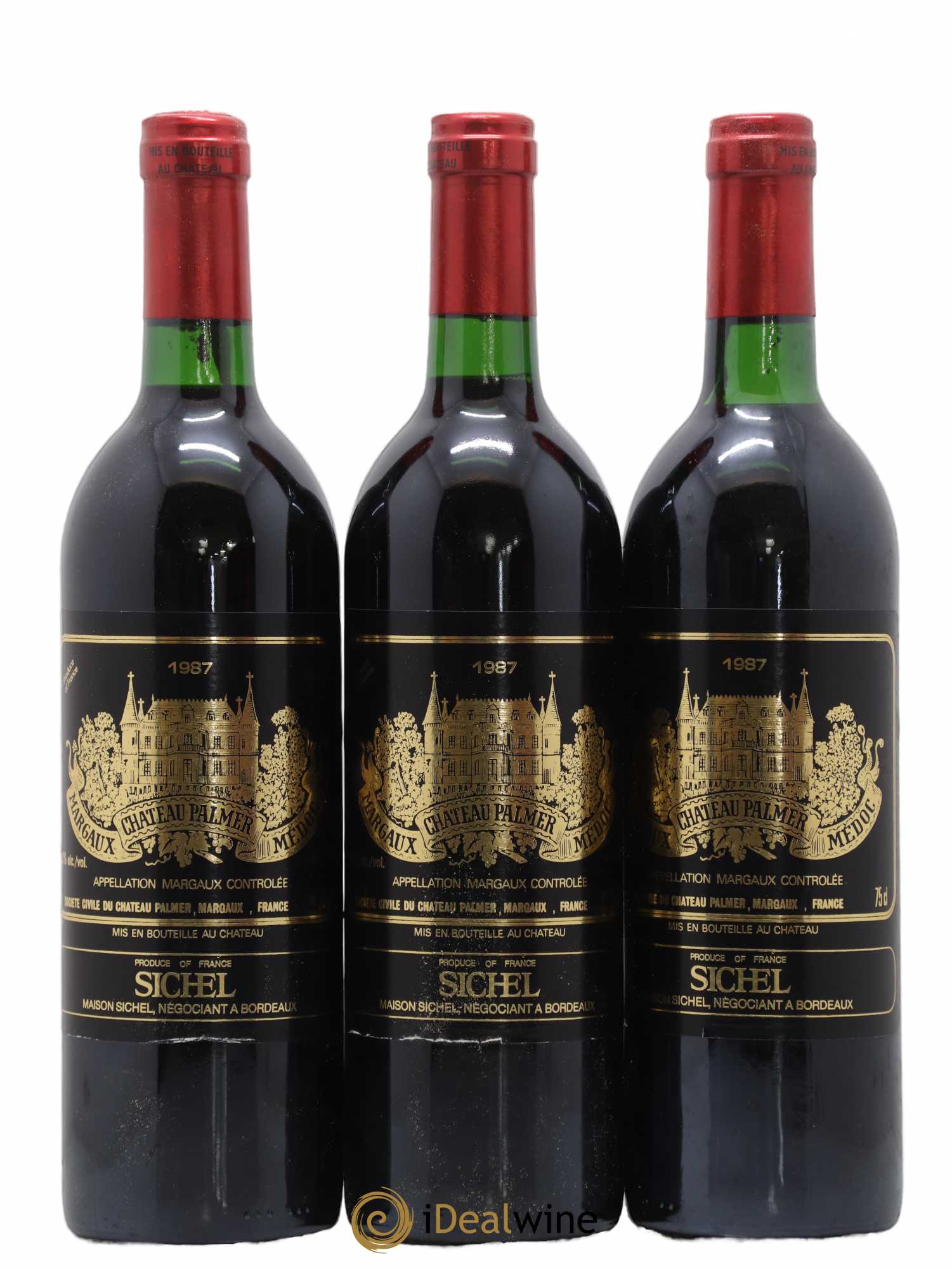 Château Palmer 3ème Grand Cru Classé 1987 - Lot de 12 bouteilles - 4