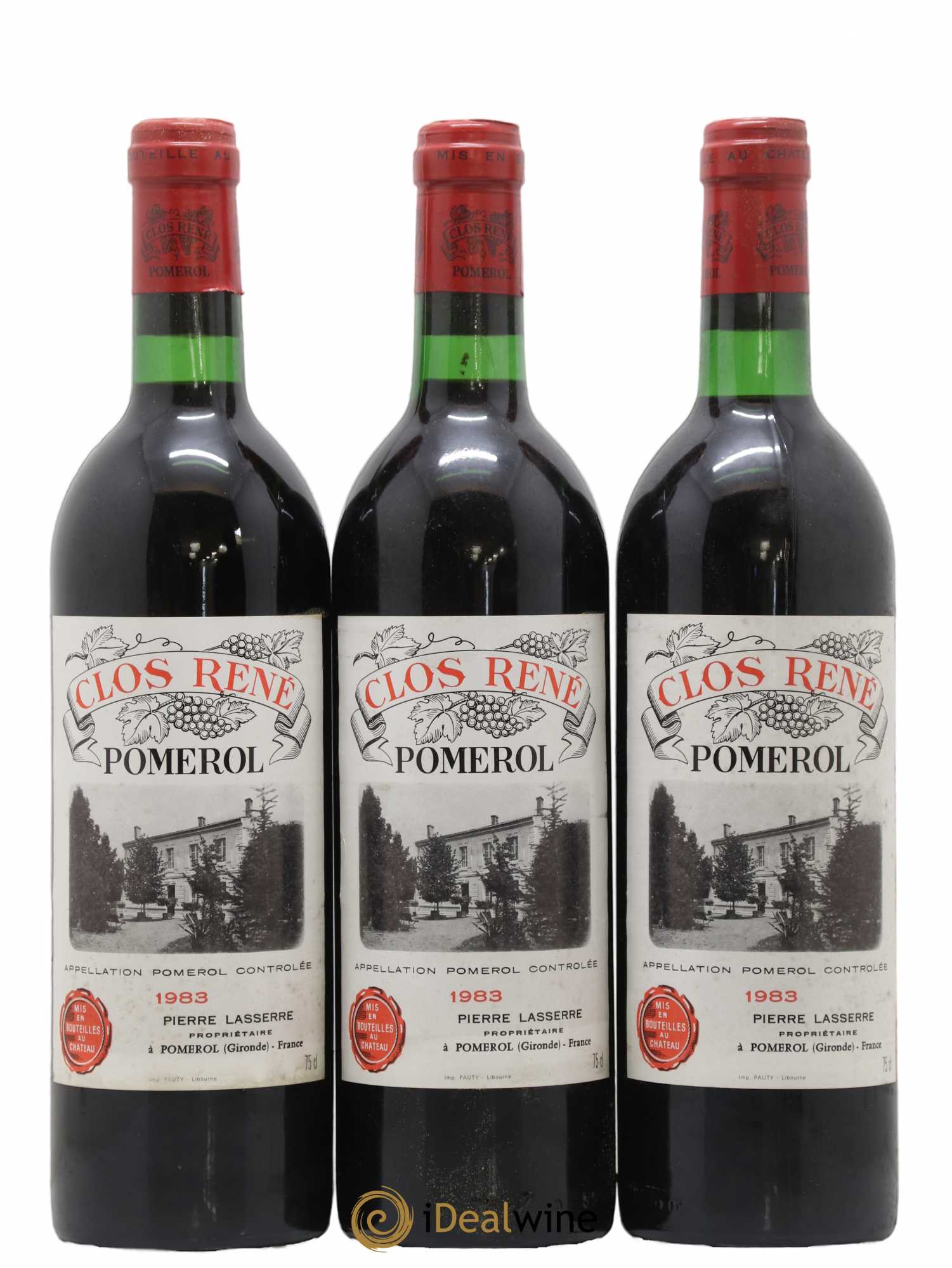 Clos René 1983 - Posten von 12 Flaschen - 3
