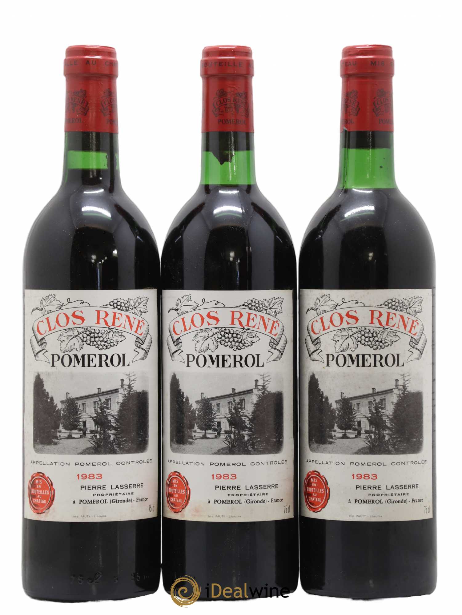 Clos René 1983 - Posten von 12 Flaschen - 4