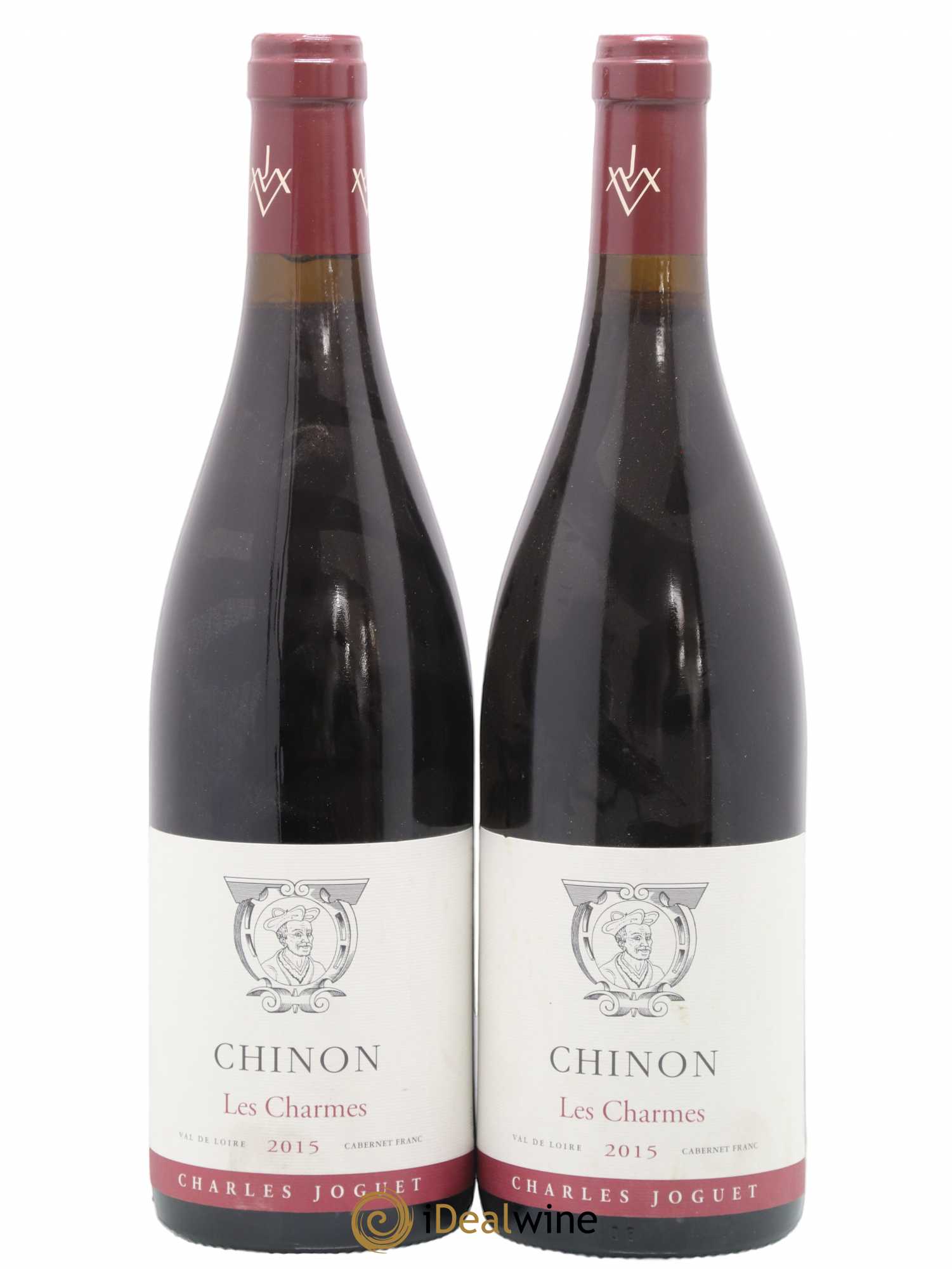 Chinon Les Charmes Charles Joguet 2015 - Lot de 2 bouteilles - 0