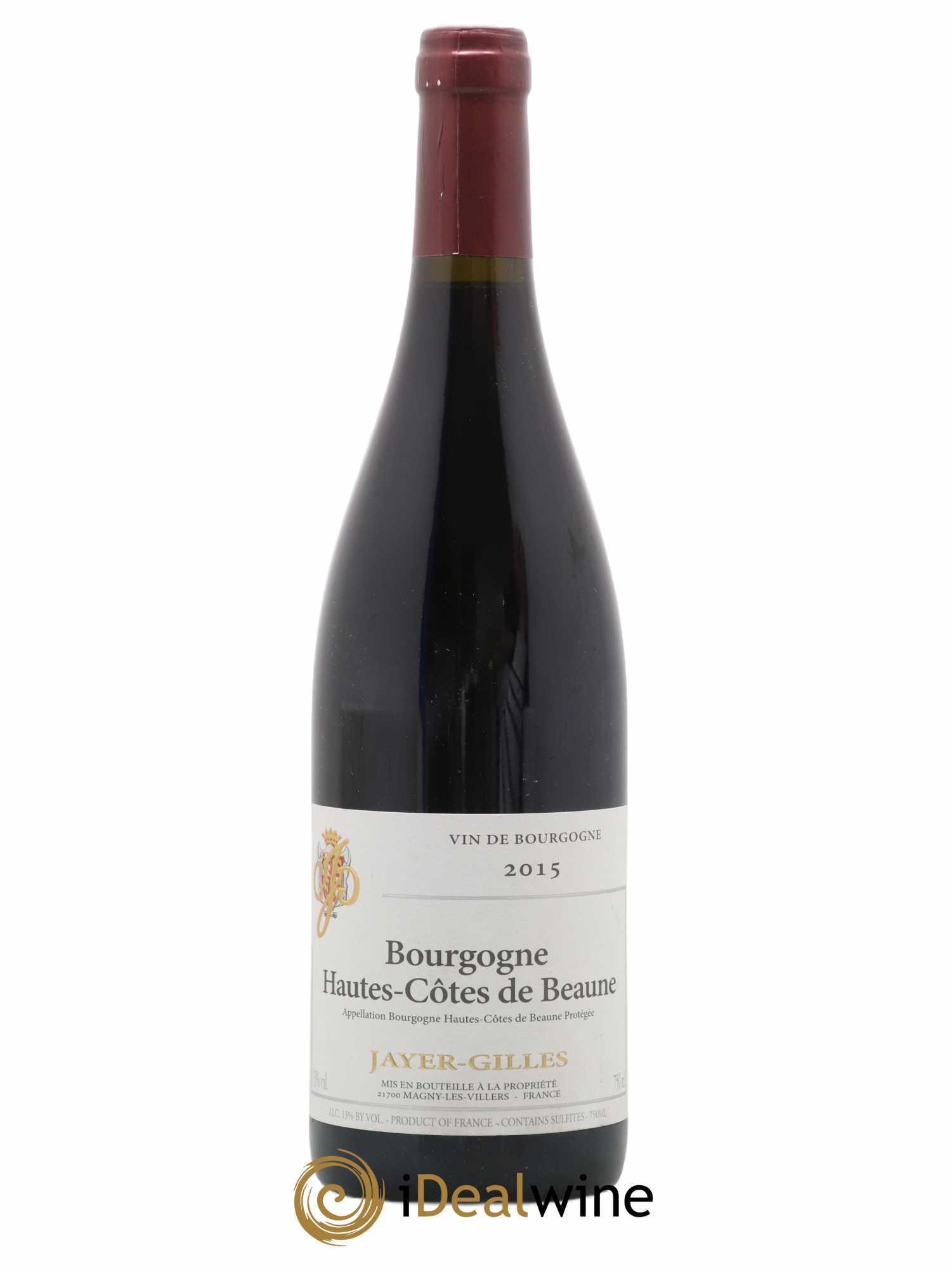 Hautes-Côtes de Beaune Hoffmann-Jayer (anciennement Jayer-Gilles) 2015 - Lot de 1 bouteille - 0
