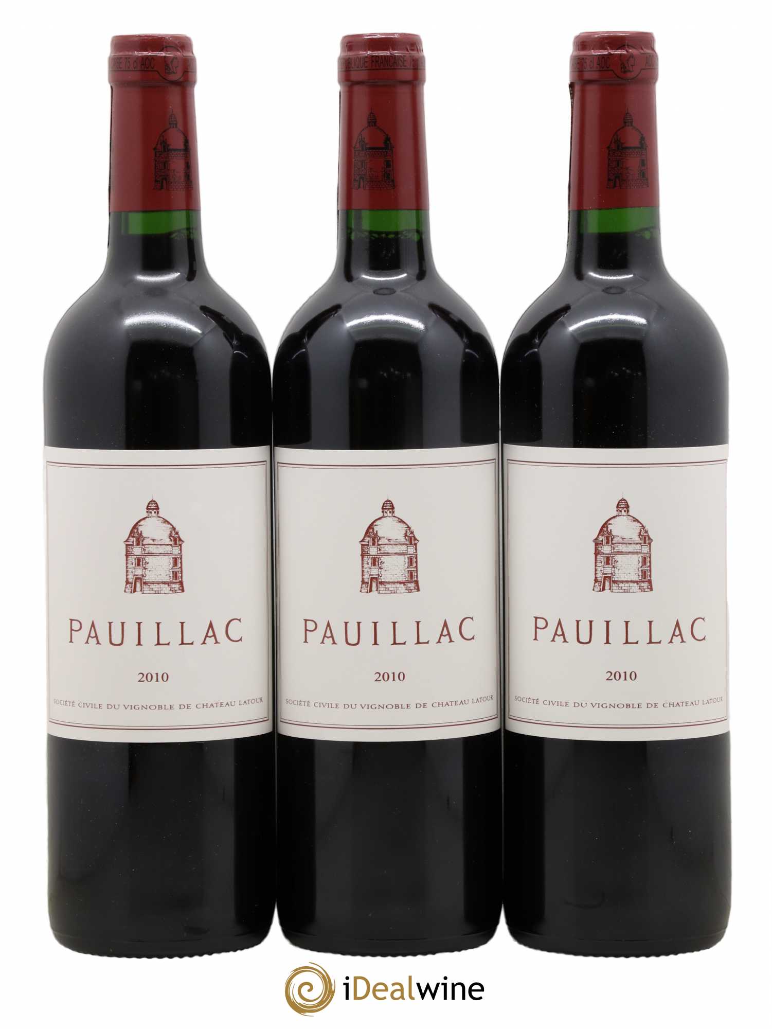Pauillac de Château Latour 2010 - Lot de 6 bouteilles - 2