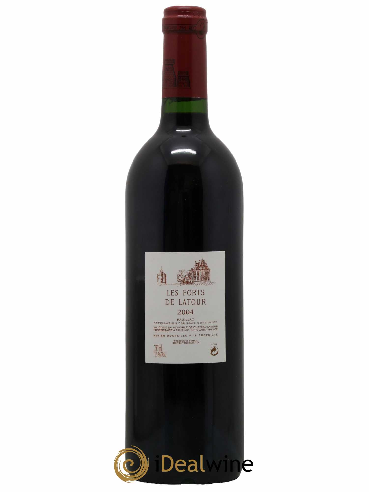 Les Forts de Latour Second Vin 2004 - Lot de 1 bouteille - 1