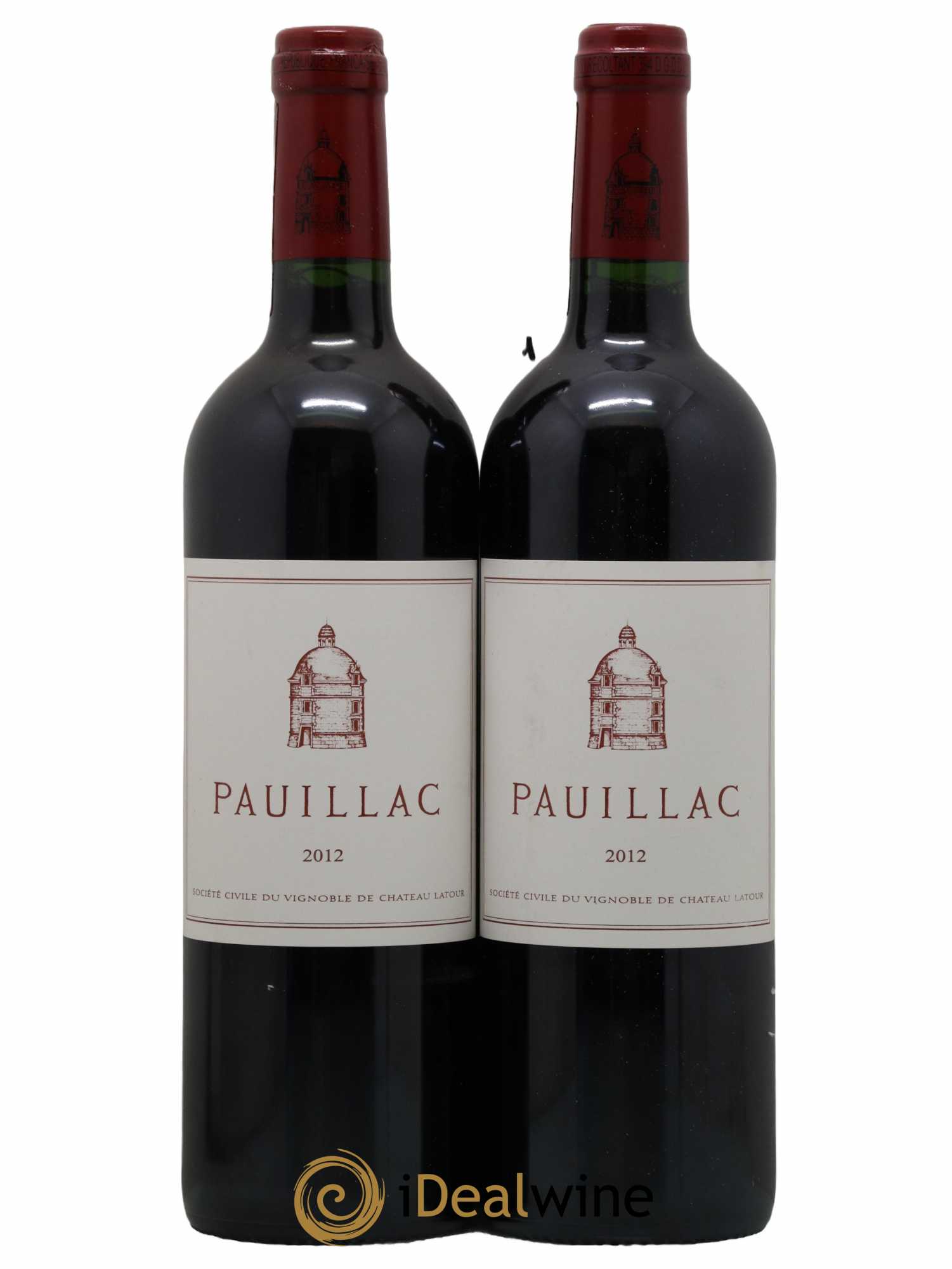 Pauillac de Château Latour 2012 - Lot de 2 bouteilles - 0