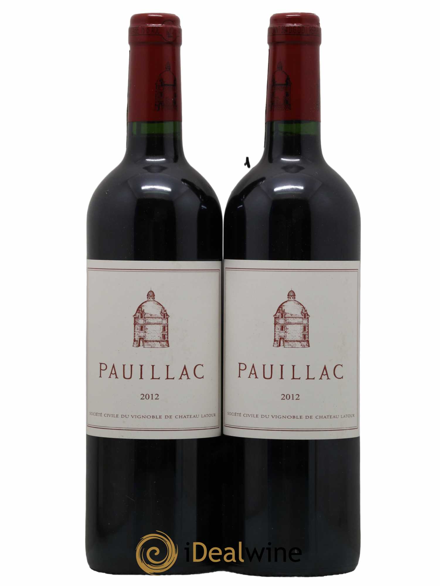 Pauillac de Château Latour 2012 - Lot de 2 bouteilles - 0