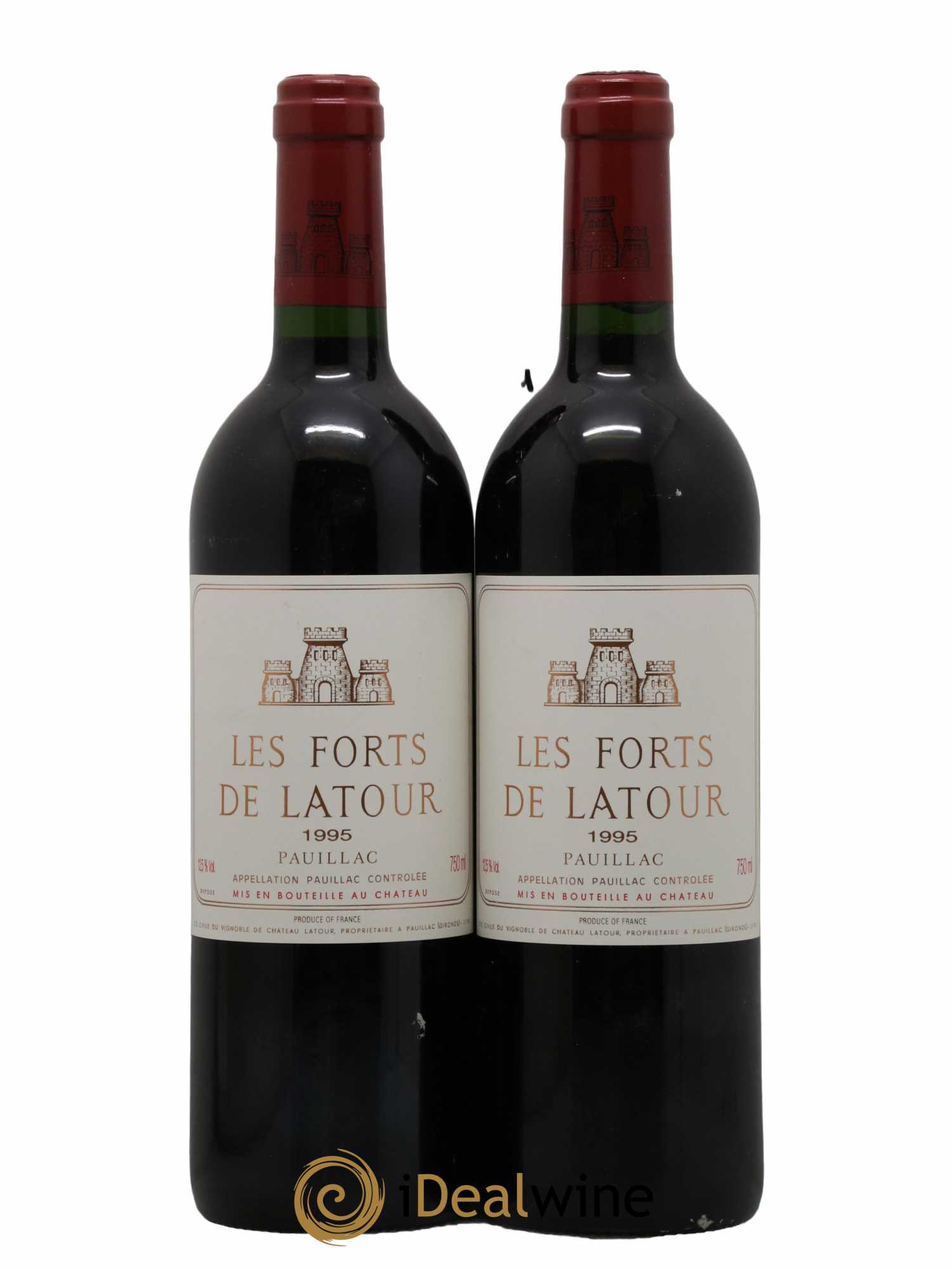 Les Forts de Latour Second Vin 1995 - Lot de 2 bouteilles - 0