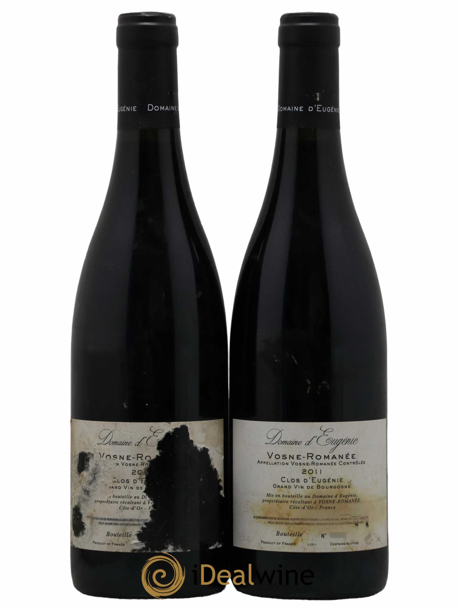 Vosne-Romanée Clos d'Eugénie Domaine René Engel - Domaine Eugénie 2011 - Lotto di 2 bottiglie - 1