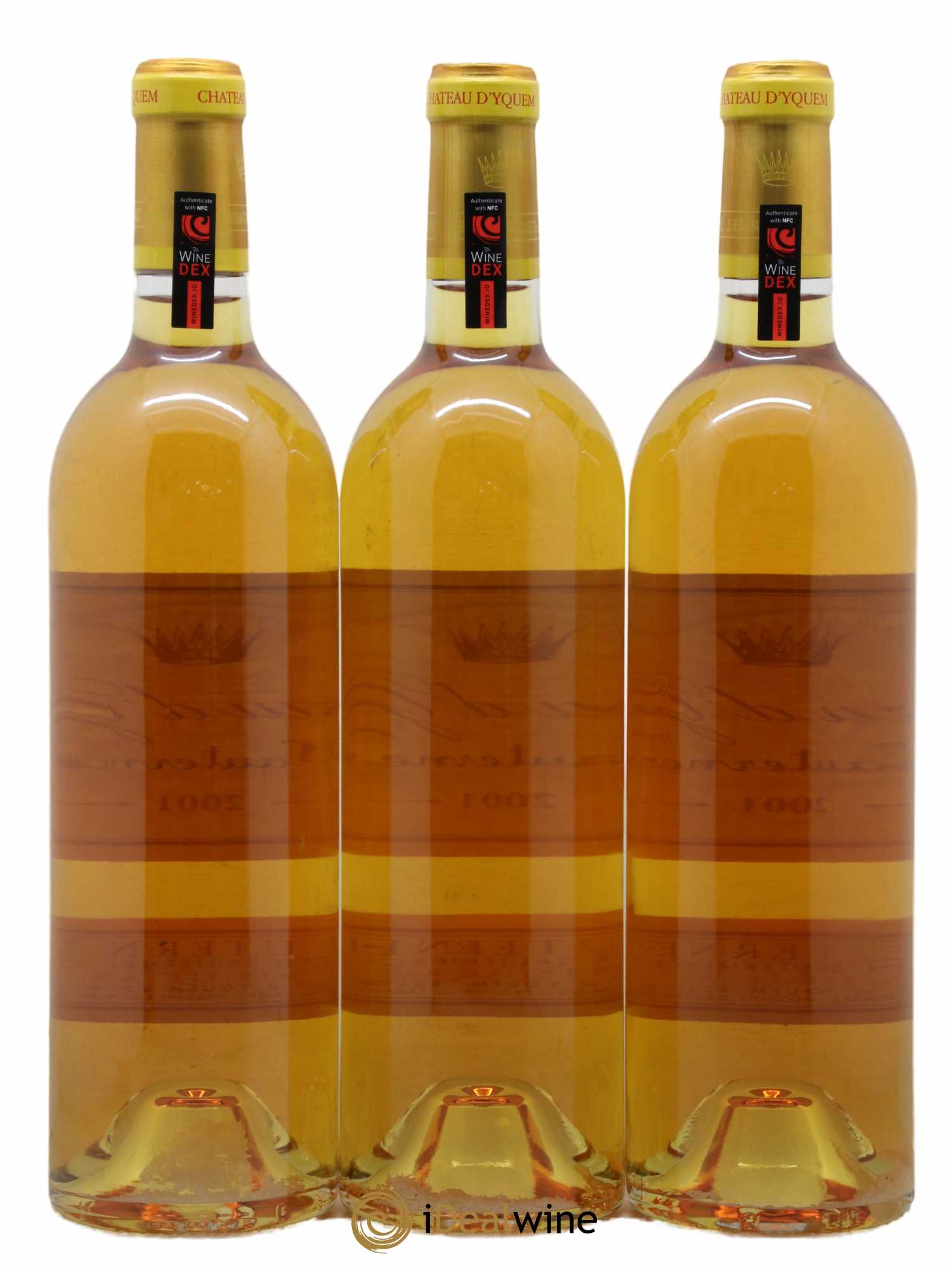 Château d' Yquem 1er Cru Classé Supérieur 2001 - Lotto di 3 bottiglie - 1