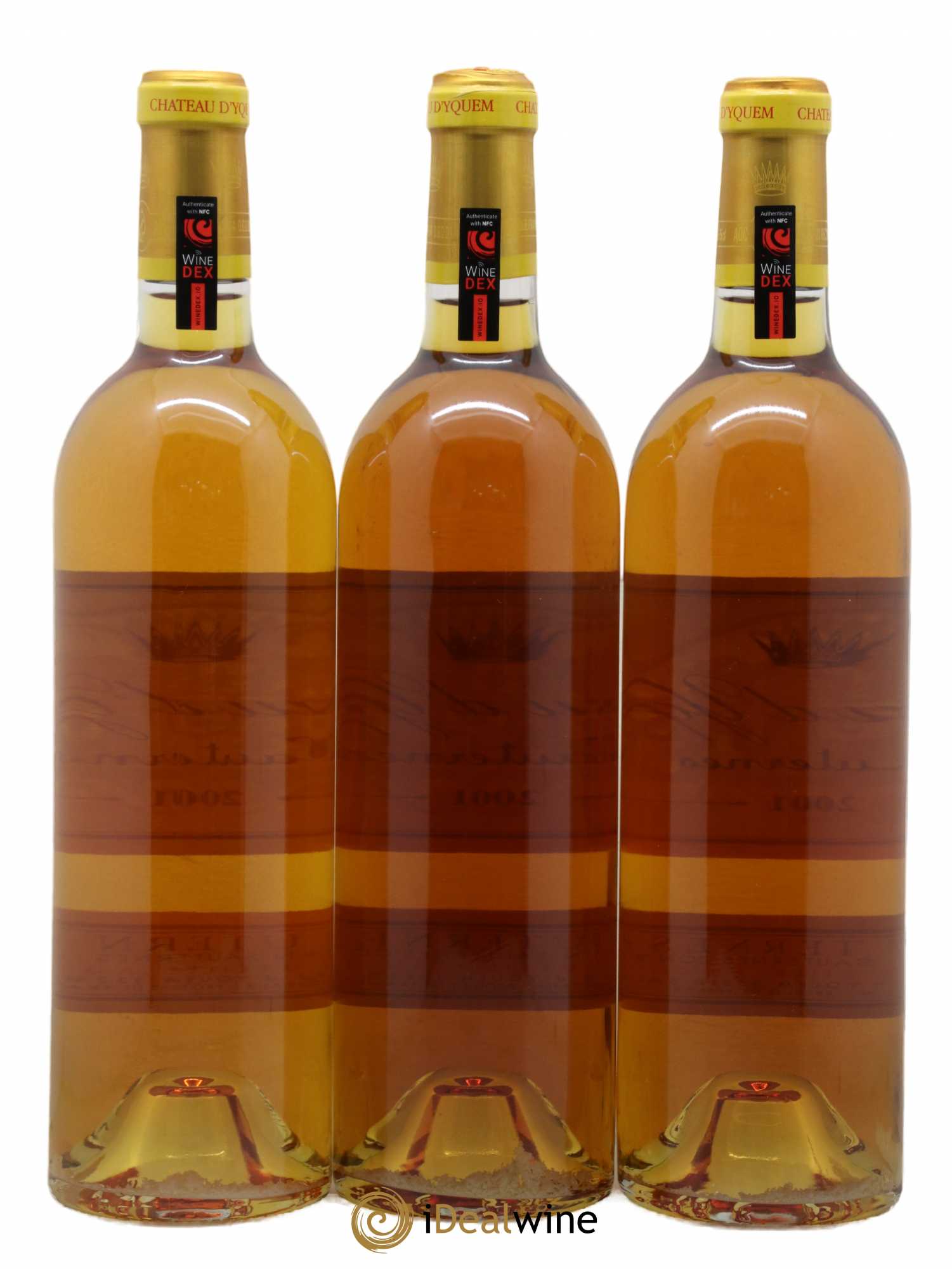 Château d' Yquem 1er Cru Classé Supérieur 2001 - Lotto di 3 bottiglie - 1
