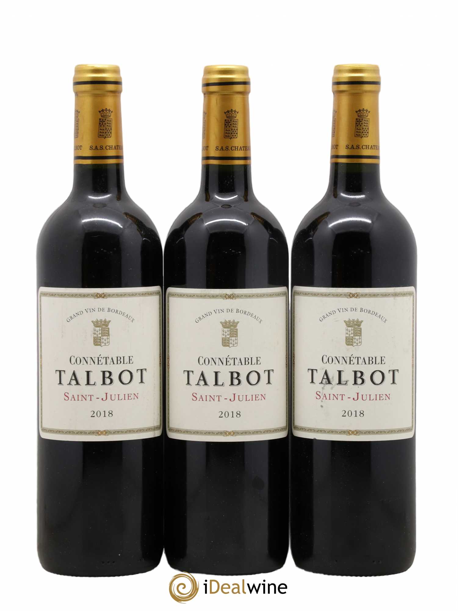 Connétable de Talbot Second Vin 2018 - Lot de 6 bouteilles - 1