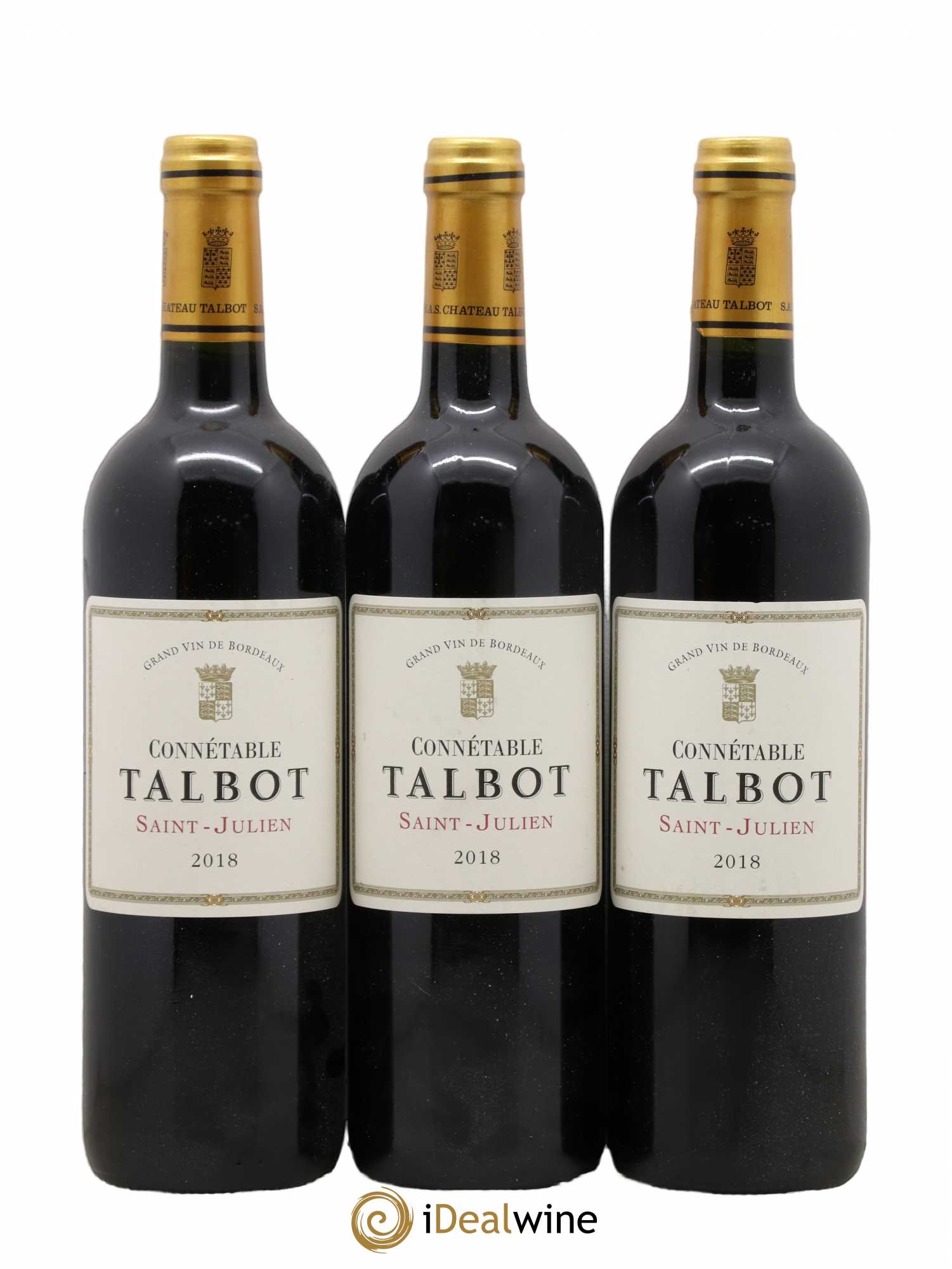 Connétable de Talbot Second Vin 2018 - Lot de 6 bouteilles - 2