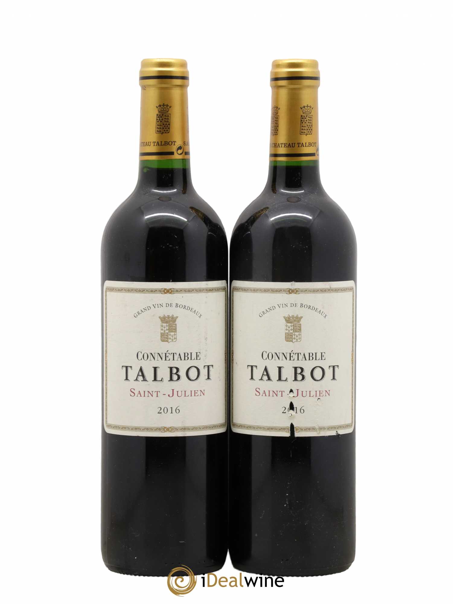 Connétable de Talbot Second Vin 2016 - Lot de 2 bouteilles - 0