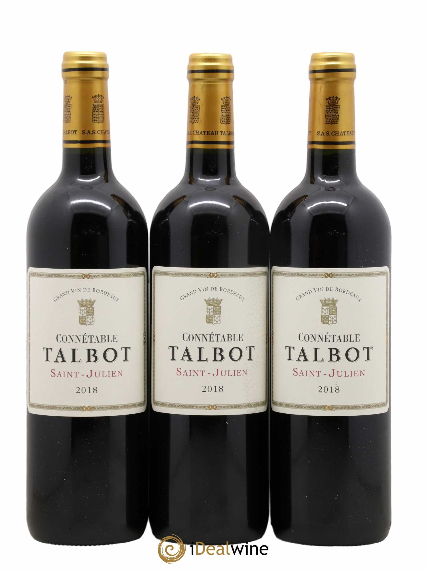 Connétable de Talbot Second Vin 2018 - Posten von 12 Flaschen - 3