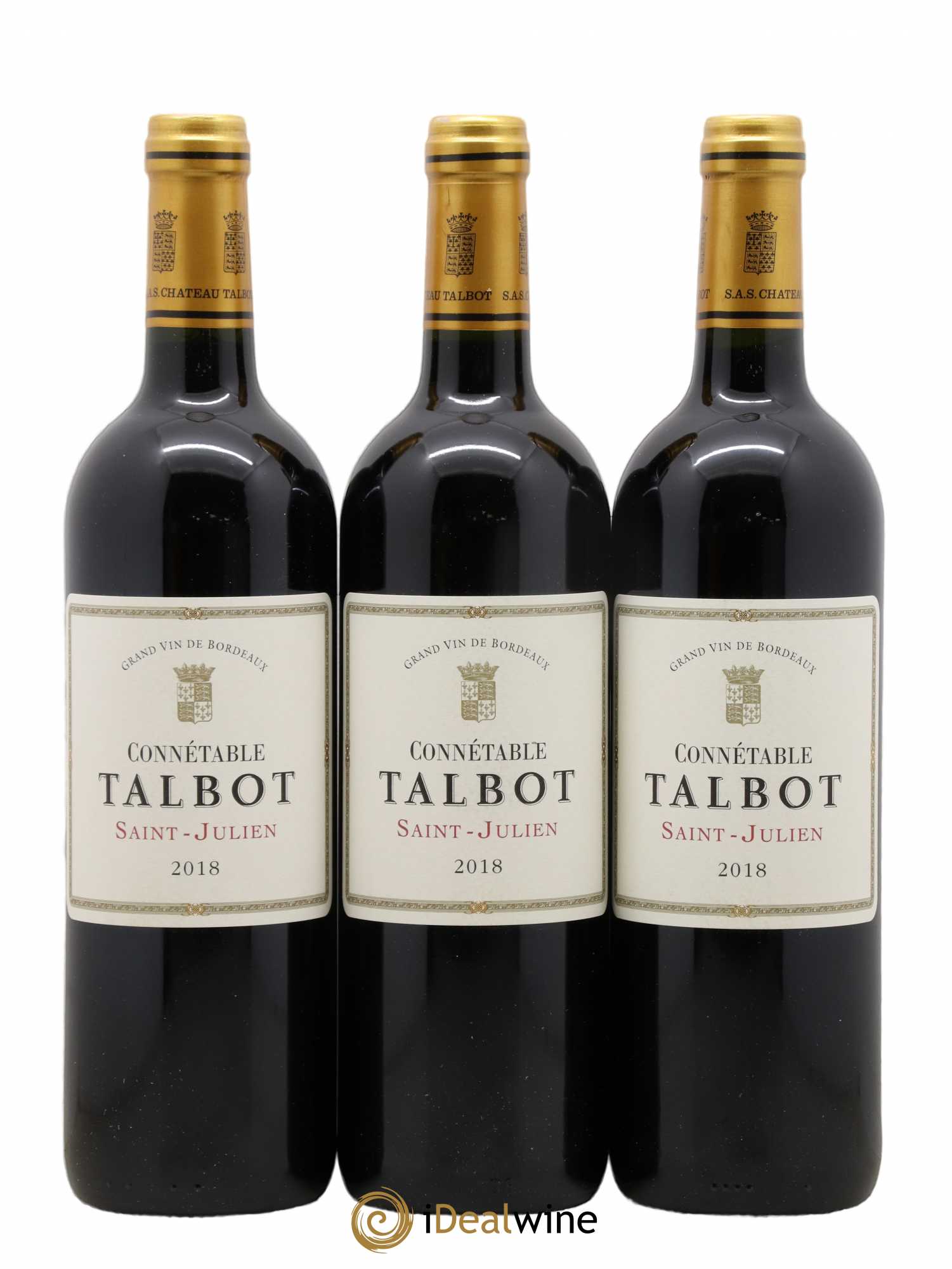 Connétable de Talbot Second Vin 2018 - Posten von 12 Flaschen - 4