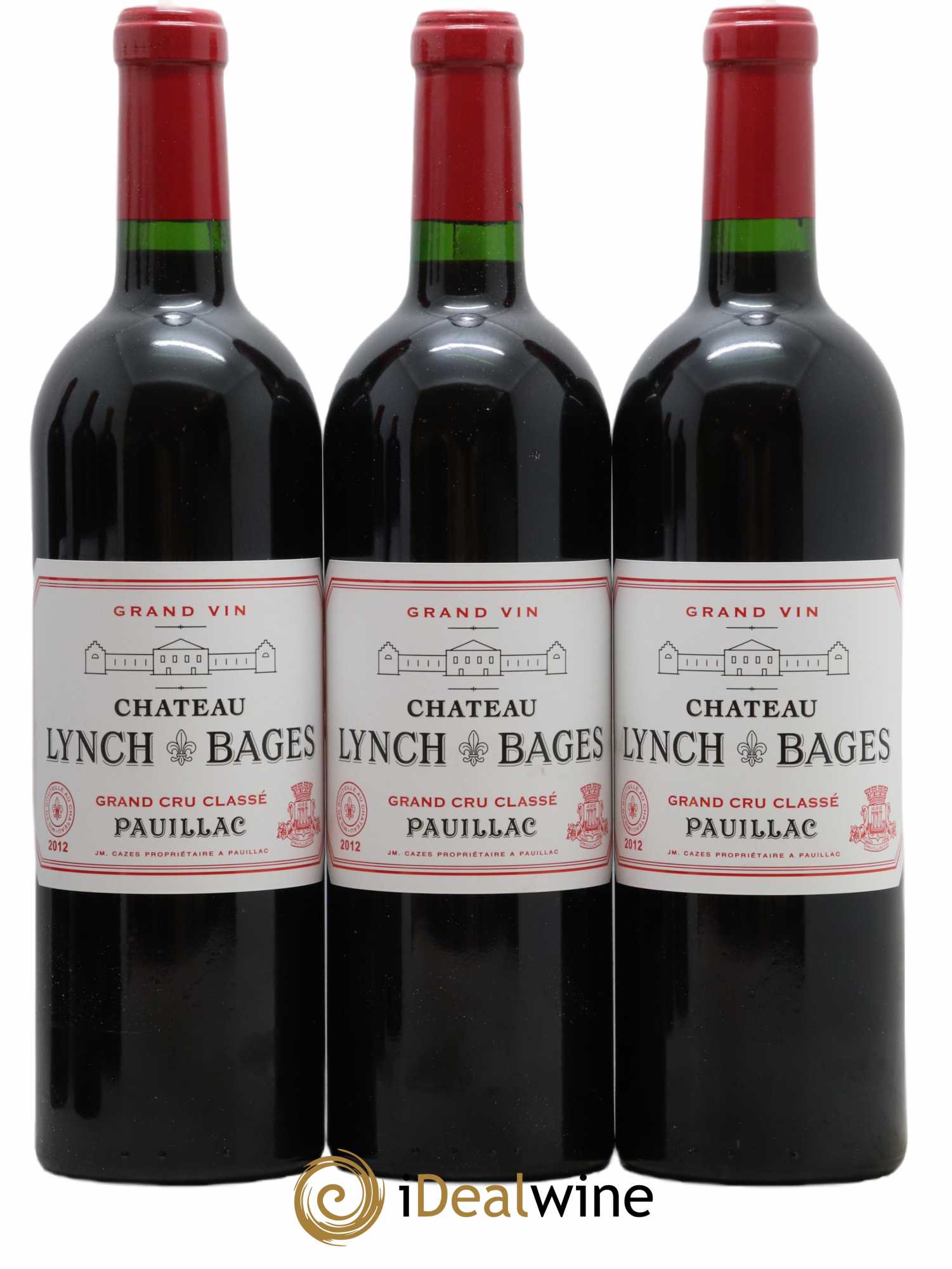 Château Lynch Bages 5ème Grand Cru Classé 2012 - Lot of 6 bottles - 1