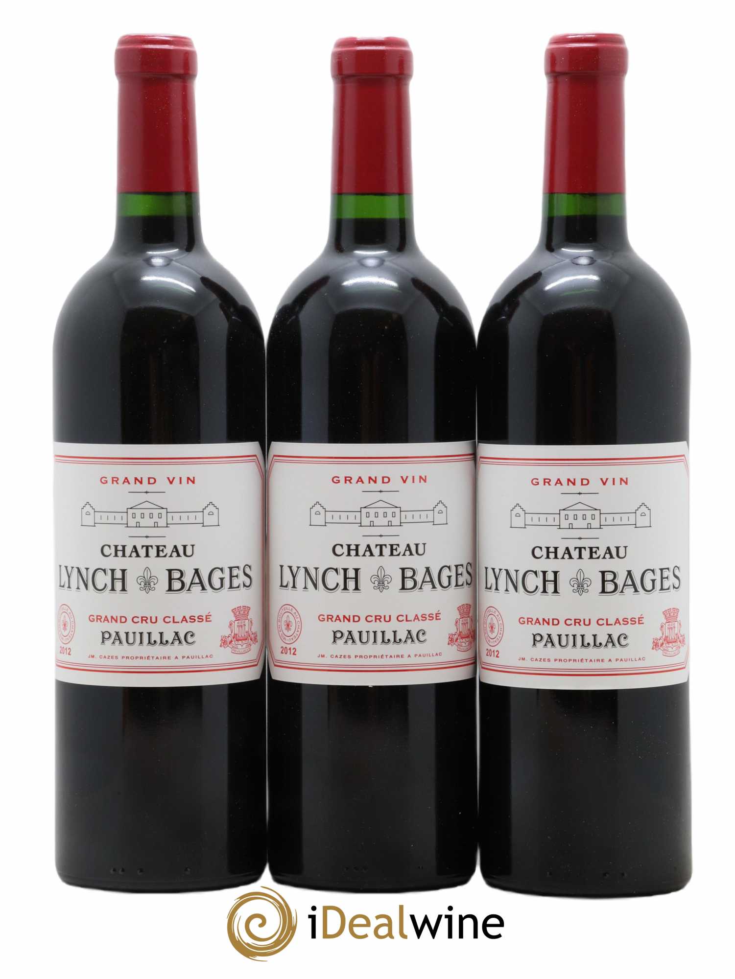 Château Lynch Bages 5ème Grand Cru Classé 2012 - Lot of 6 bottles - 1