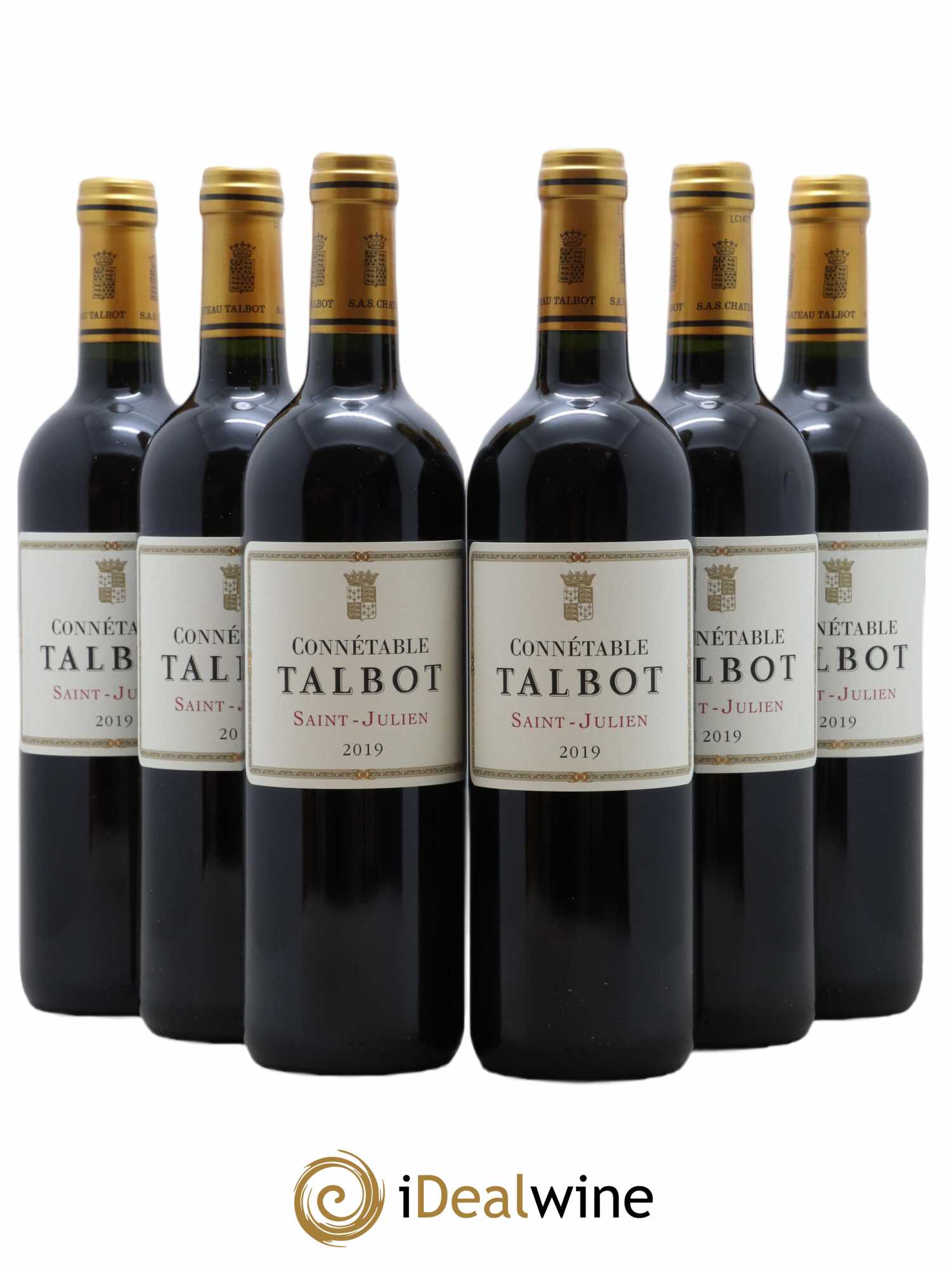 Connétable de Talbot Second Vin 2019 - Lot de 6 bouteilles - 0