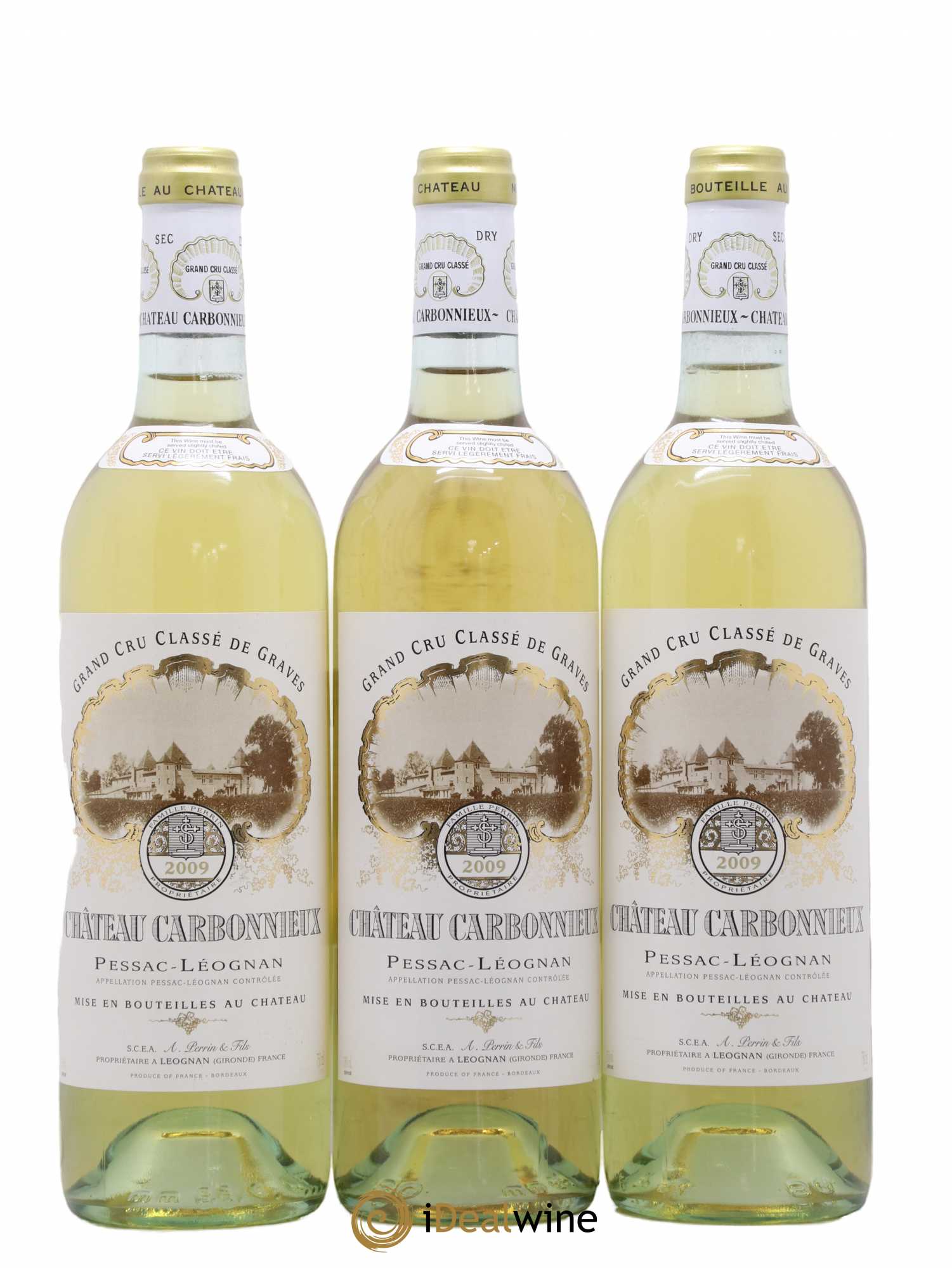 Château Carbonnieux Cru Classé de Graves 2009 - Lot de 6 bouteilles - 2