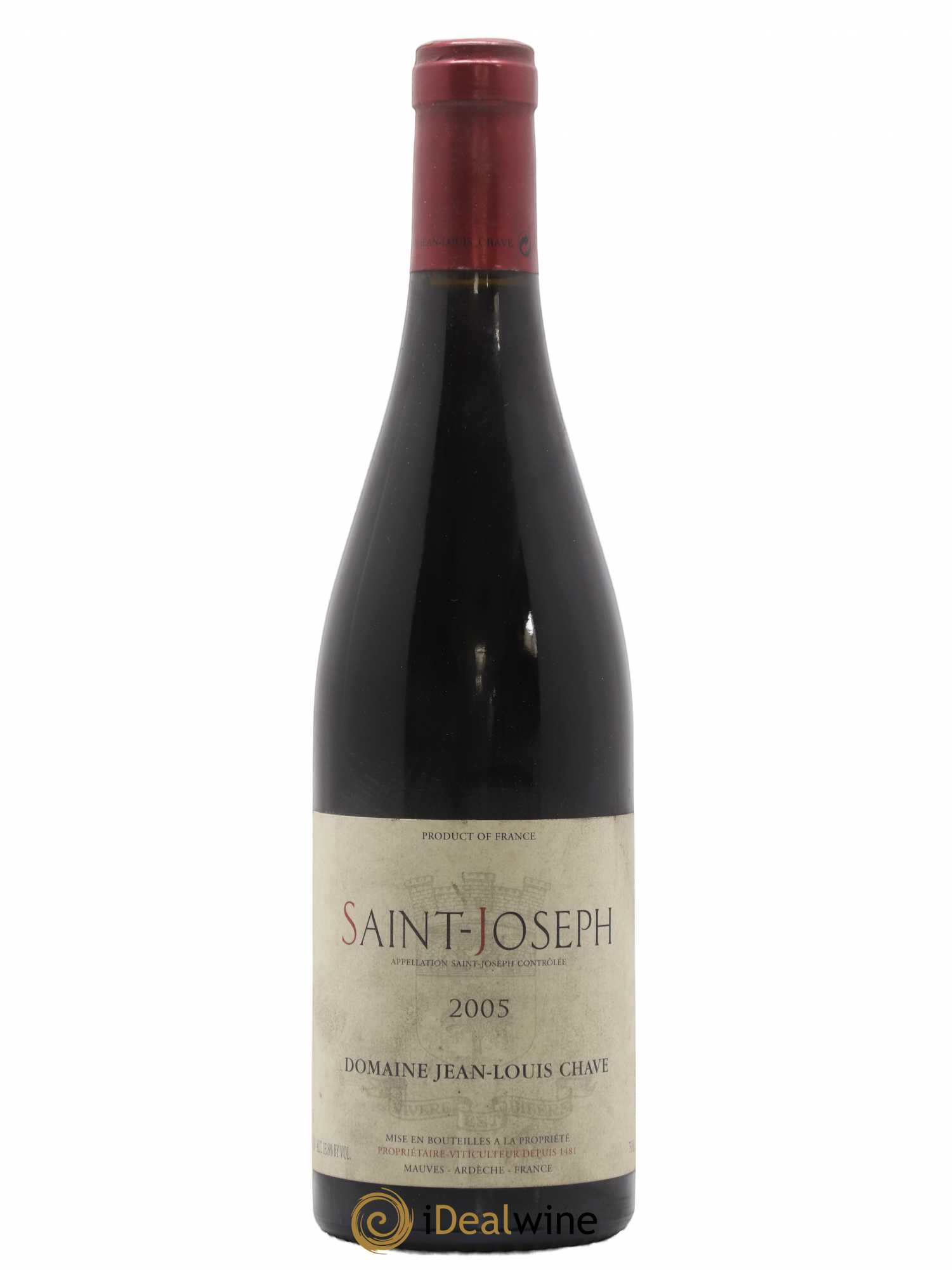 Saint-Joseph Jean-Louis Chave 2005 - Lot de 1 bouteille - 0
