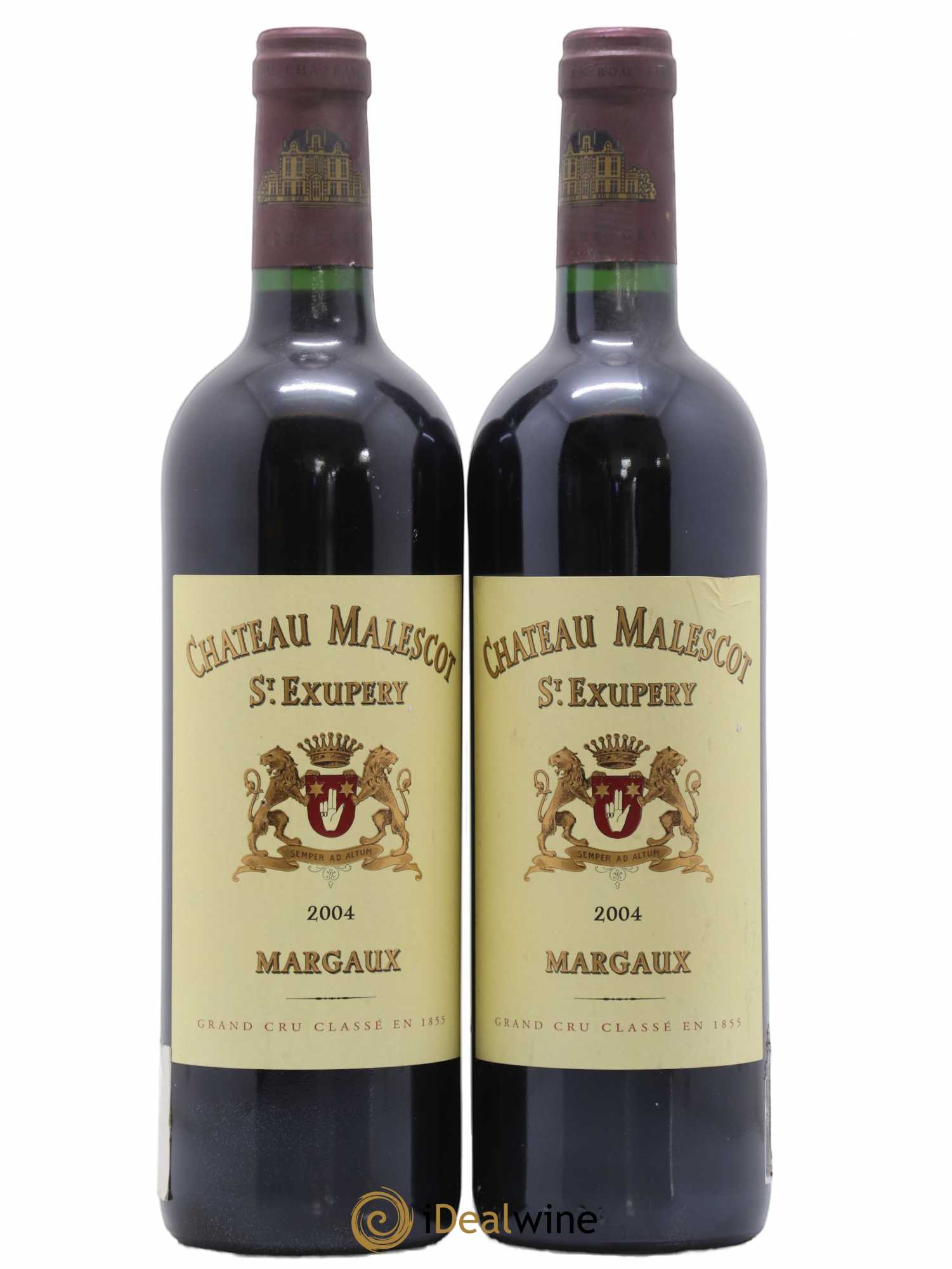 Château Malescot Saint-Exupéry 3ème Grand Cru Classé 2004 - Lot de 2 bouteilles - 0
