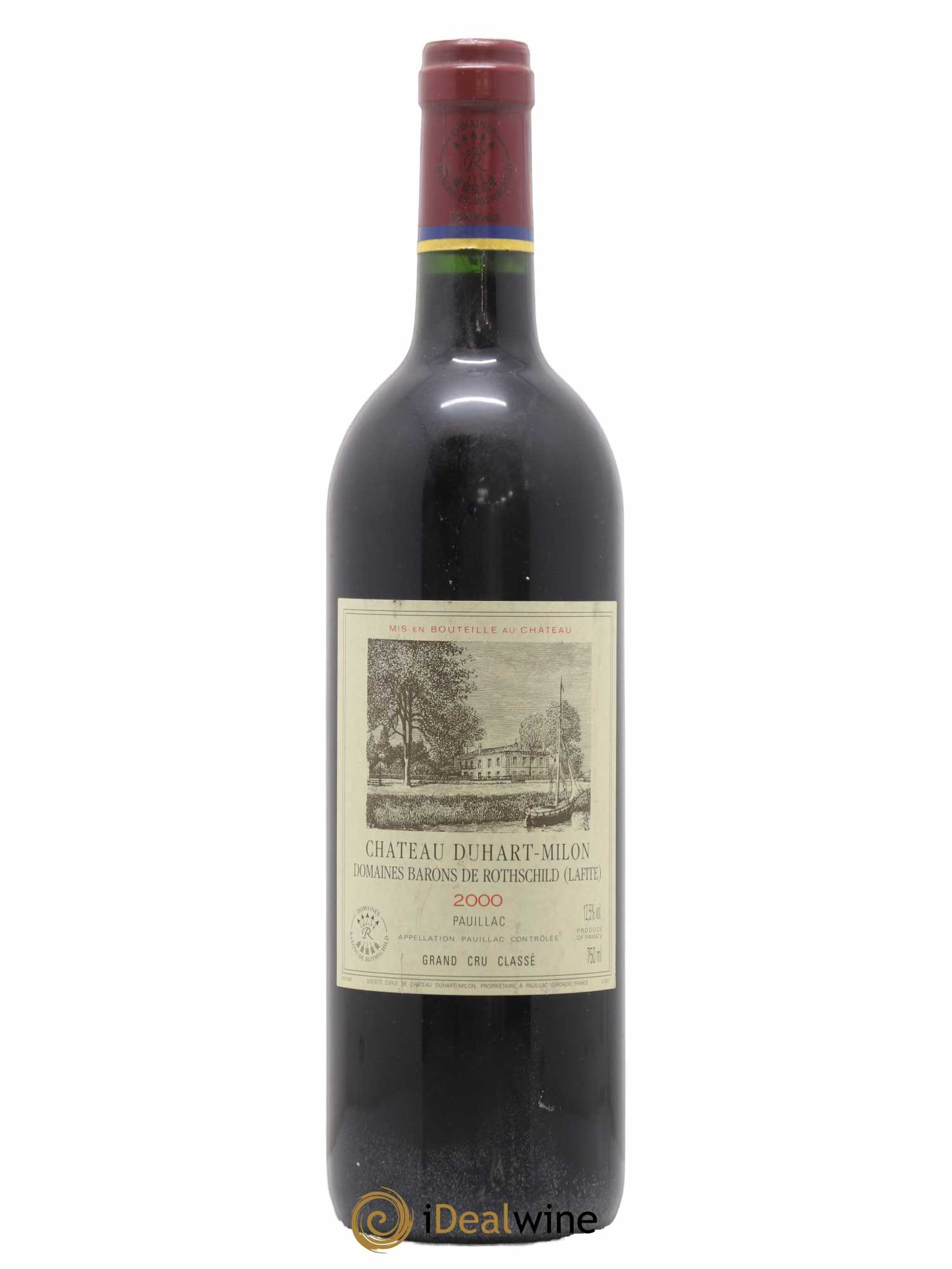 Château Duhart-Milon 4ème Grand Cru Classé 2000 - Lot de 1 bouteille - 0