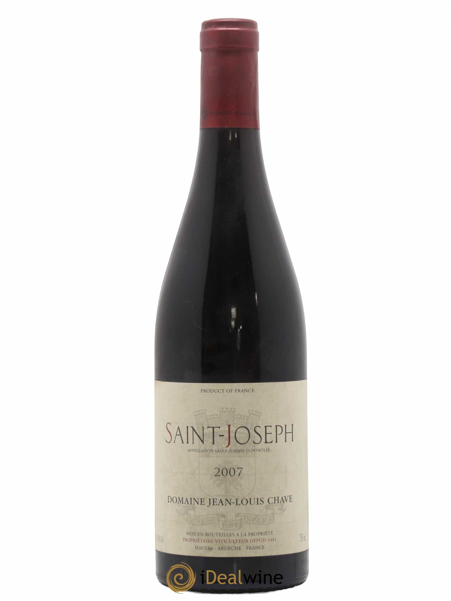 Saint-Joseph Jean-Louis Chave 2007 - Lot de 1 bouteille - 0