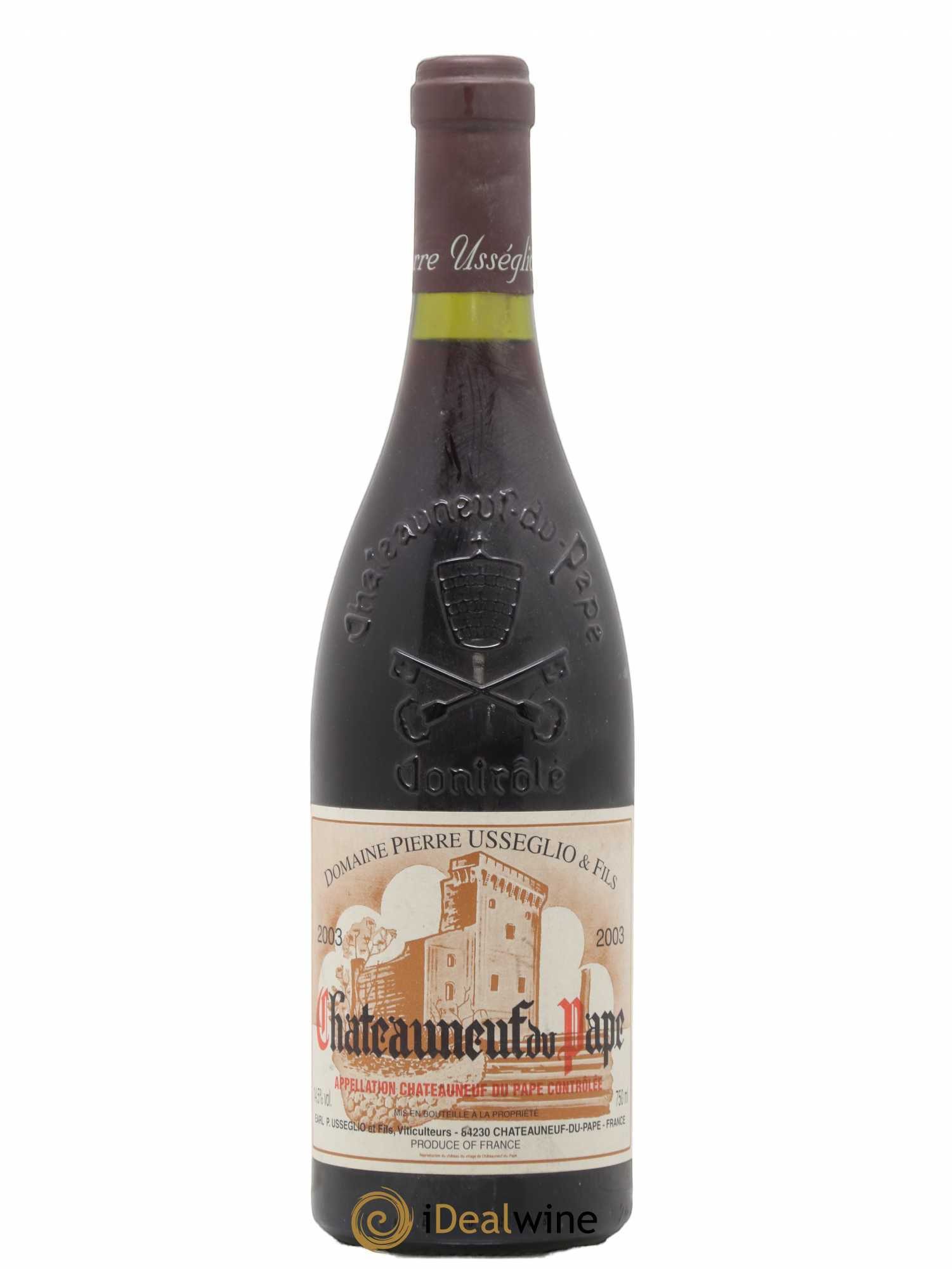 Châteauneuf-du-Pape Tradition Pierre Usseglio & Fils 2003 - Lot de 1 bouteille - 0