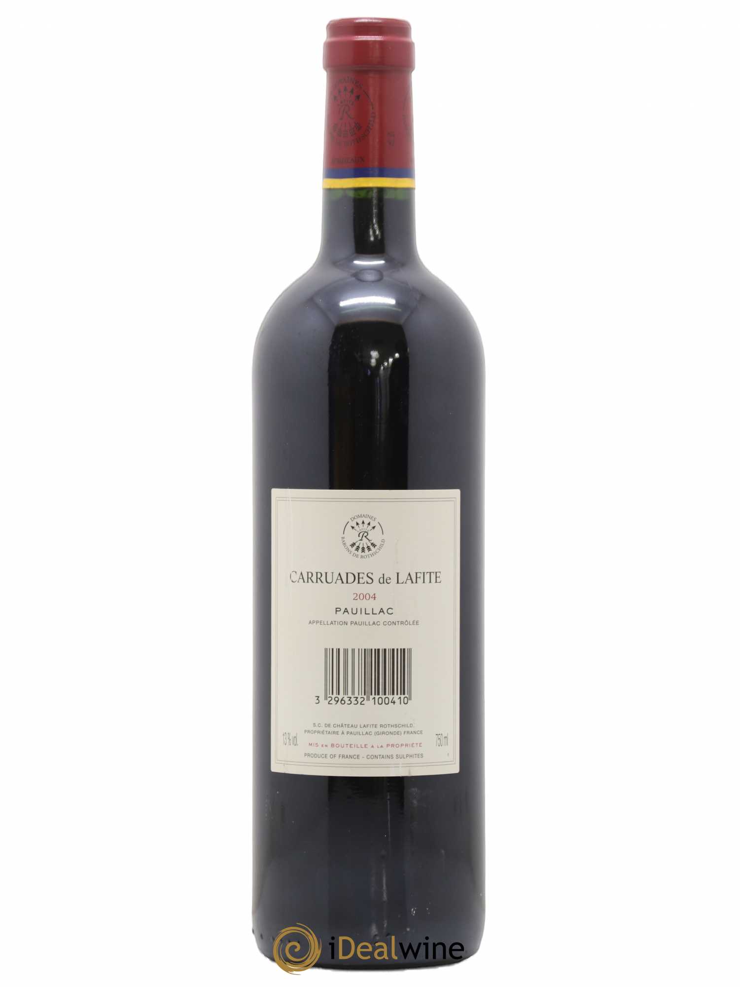 Carruades de Lafite Rothschild Second Vin 2004 - Lot de 1 bouteille - 1