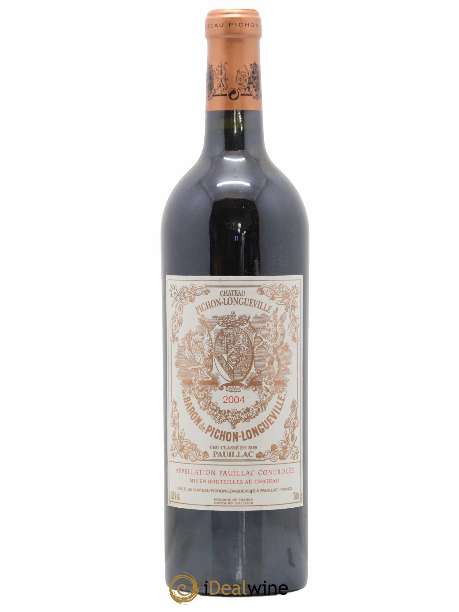 Pichon Longueville Baron 2ème Grand Cru Classé 2004 - Lot de 1 bouteille - 0