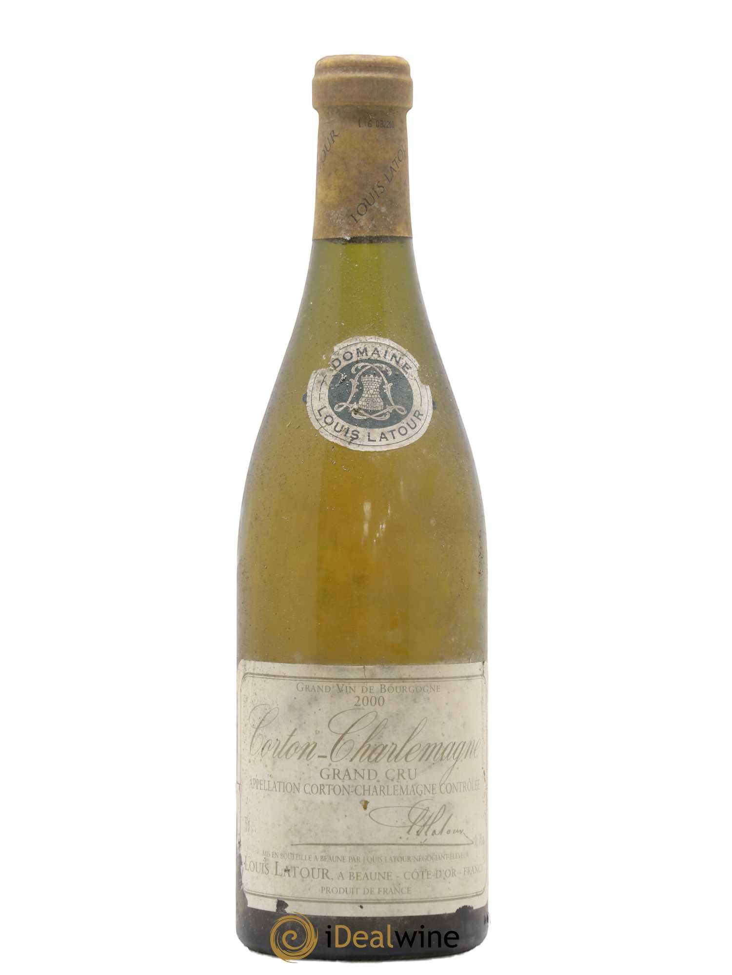Corton-Charlemagne Grand Cru Louis Latour 2000 - Lot de 1 bouteille - 0