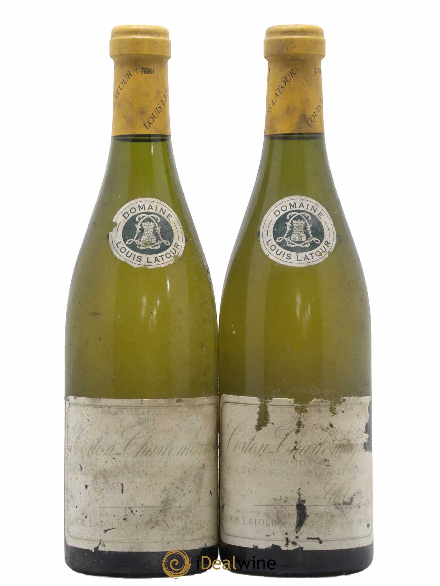 Corton-Charlemagne Grand Cru Louis Latour 2004 - Lot de 2 bouteilles - 0