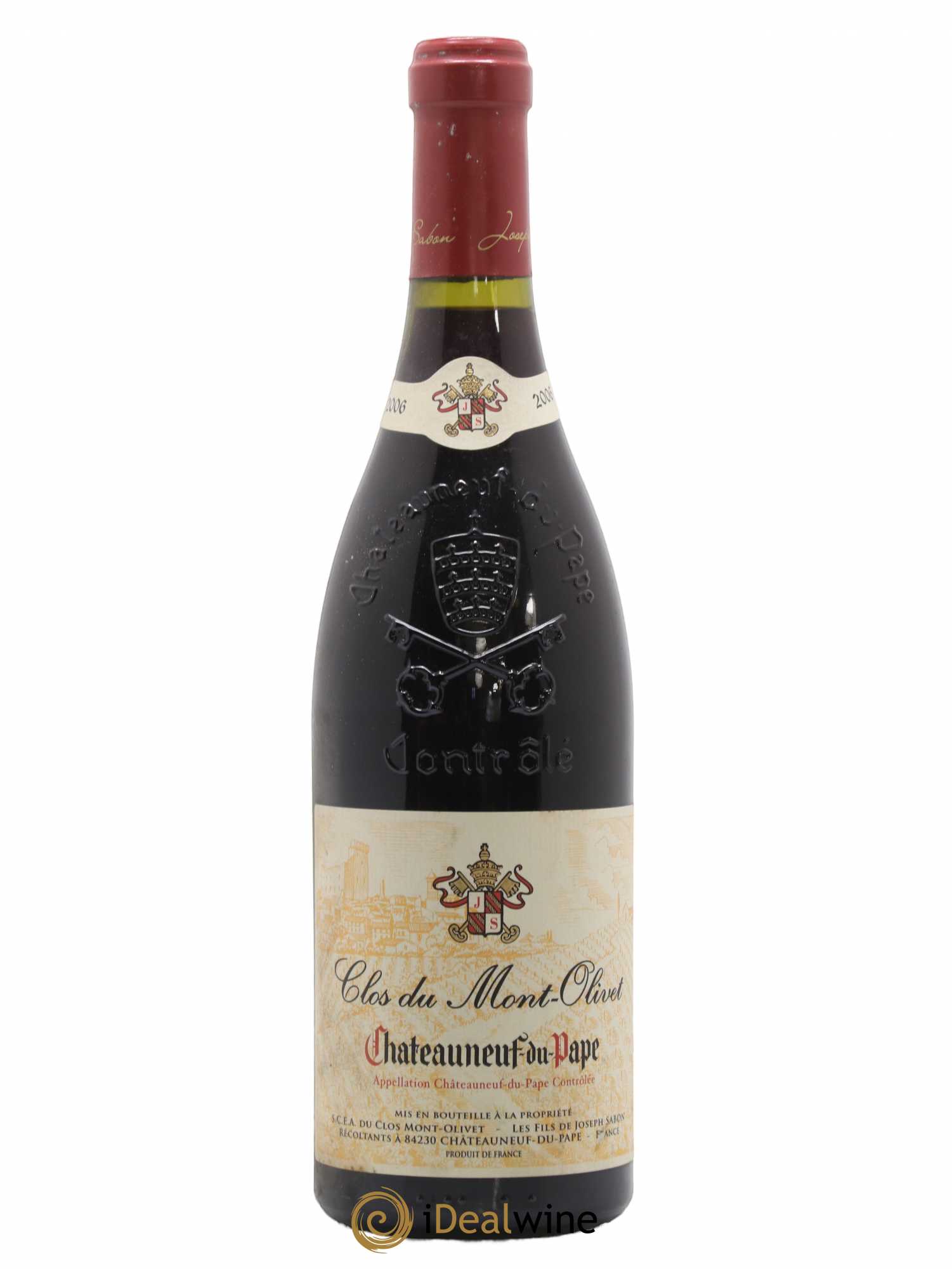 Châteauneuf-du-Pape Clos du Mont-Olivet 2006 - Lot de 1 bouteille - 0