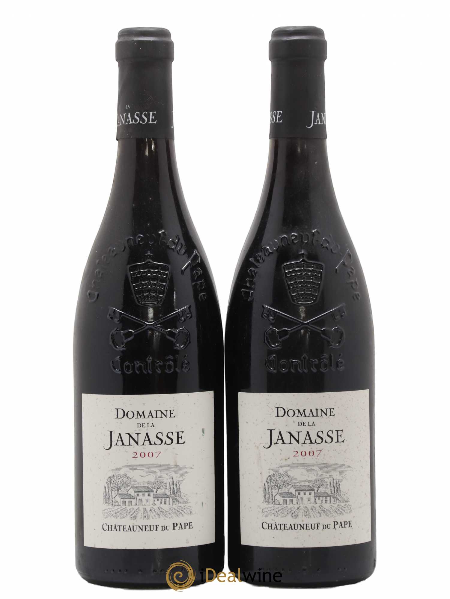 Châteauneuf-du-Pape La Janasse (Domaine de) 2007 - Lot de 2 bouteilles - 0