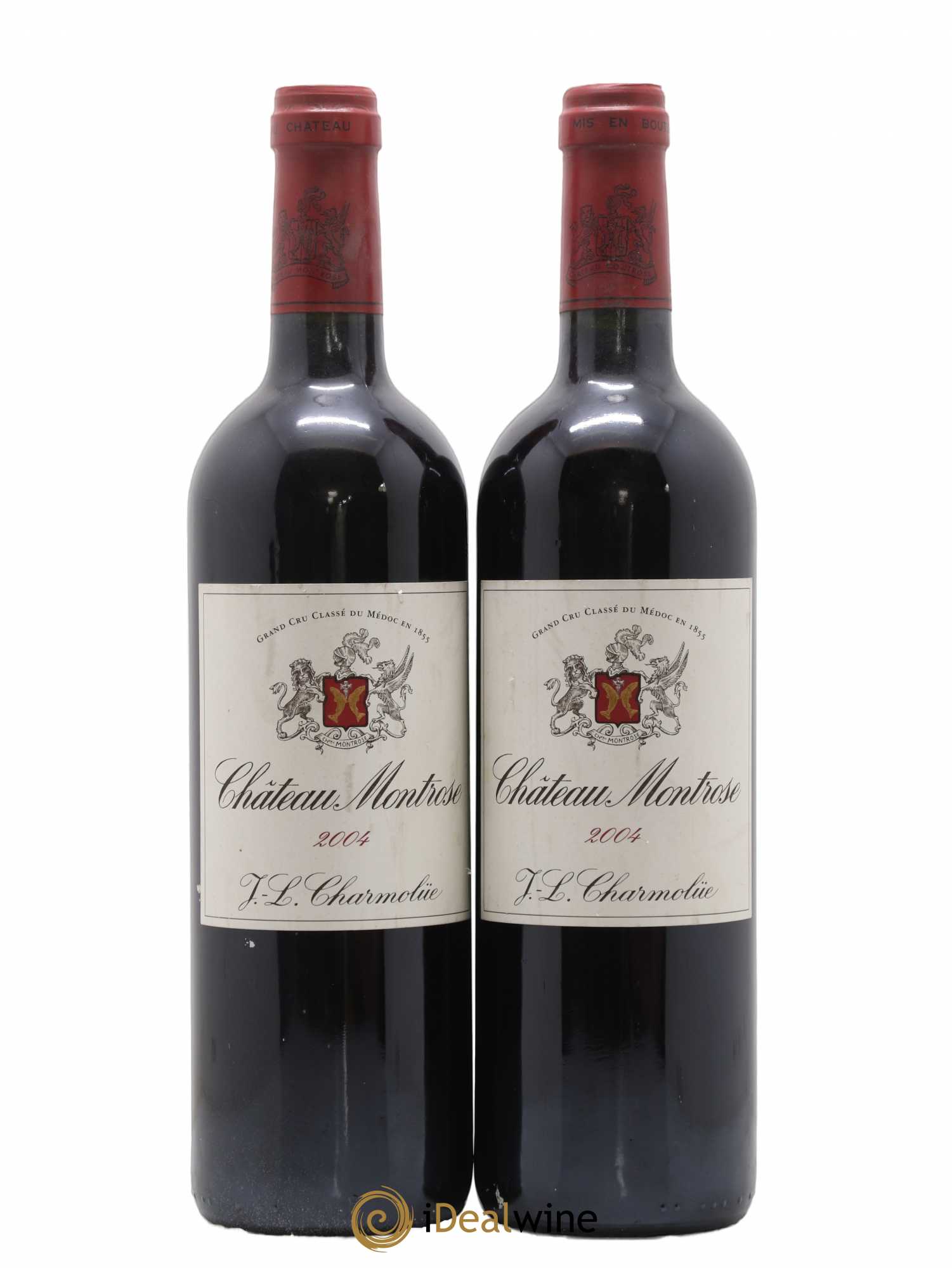 Château Montrose 2ème Grand Cru Classé 2004 - Lot de 2 bouteilles - 0