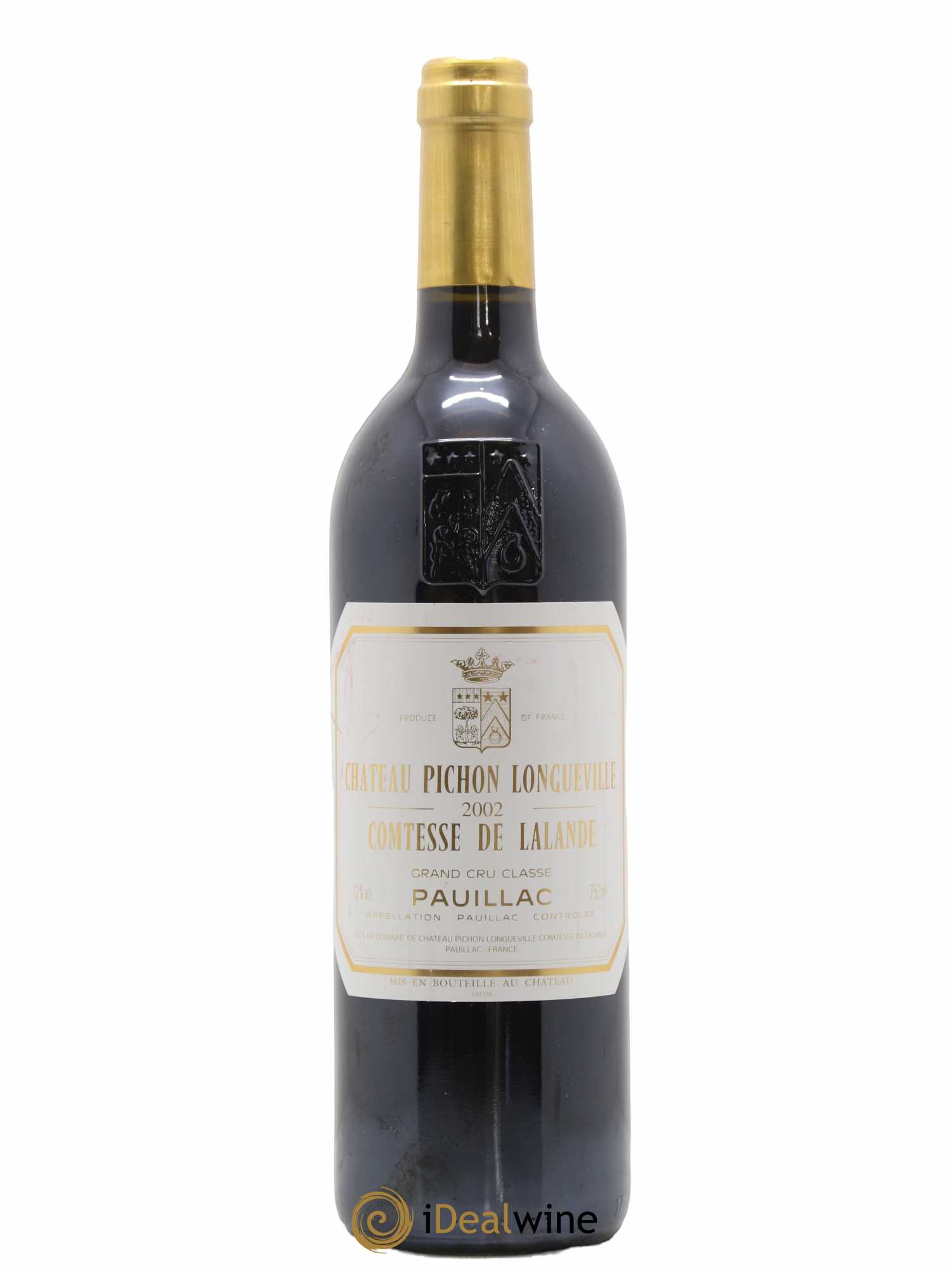 Château Pichon Longueville Comtesse de Lalande 2ème Grand Cru Classé 2002 - Lot de 1 bouteille - 0