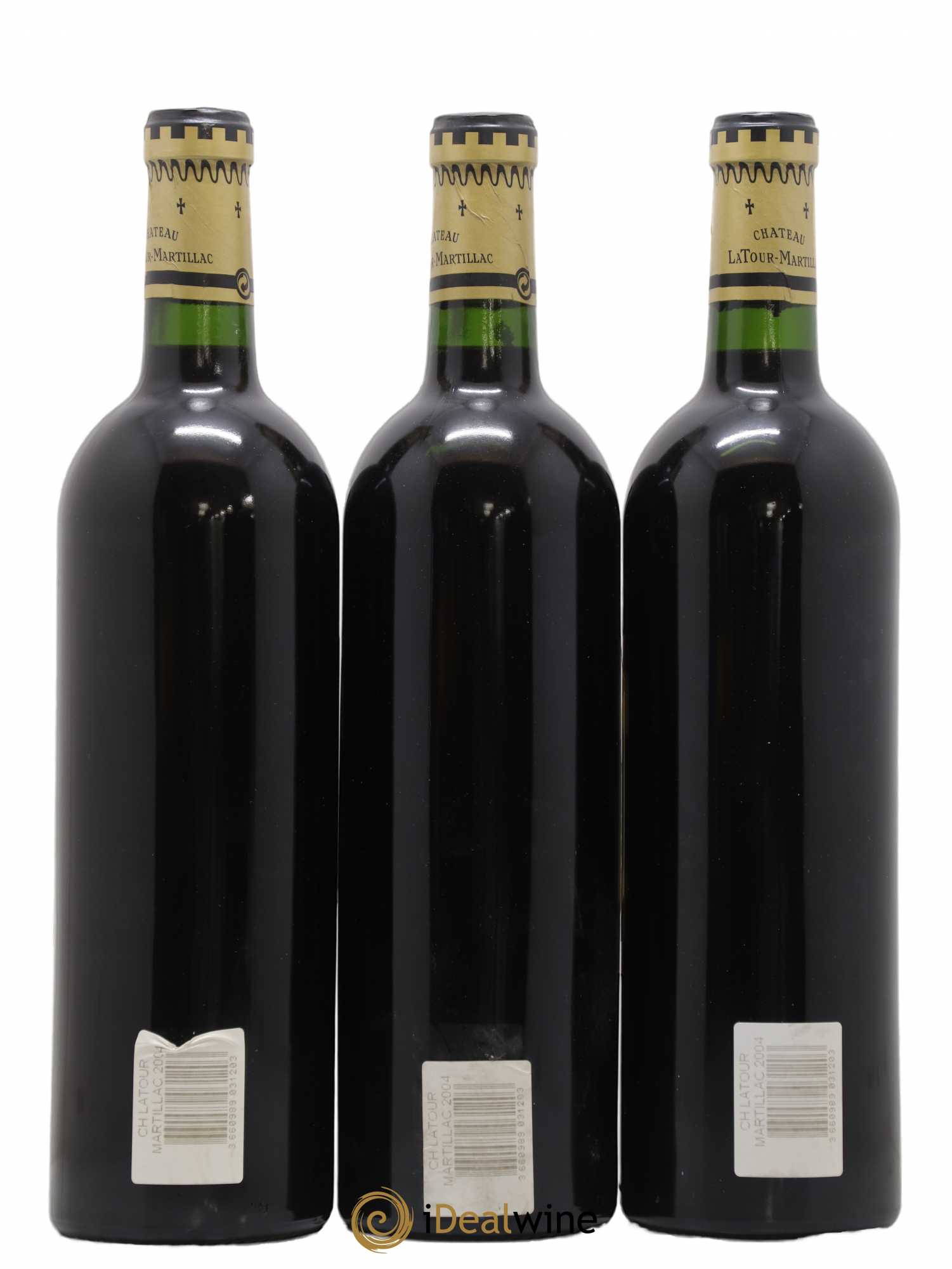 Château Latour-Martillac Cru Classé de Graves 2004 - Lot de 3 bouteilles - 1