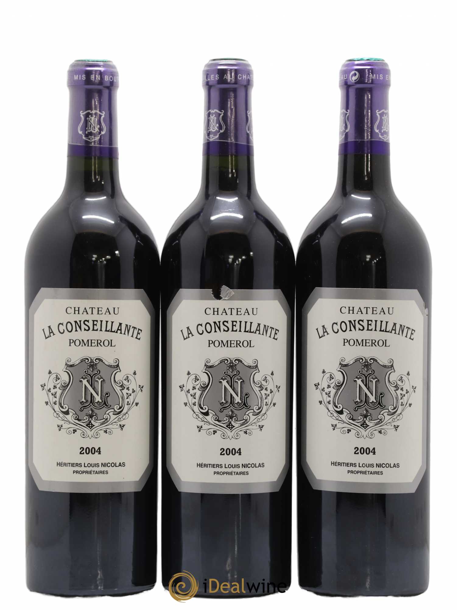 Château la Conseillante 2004 - Lot de 3 bouteilles - 0