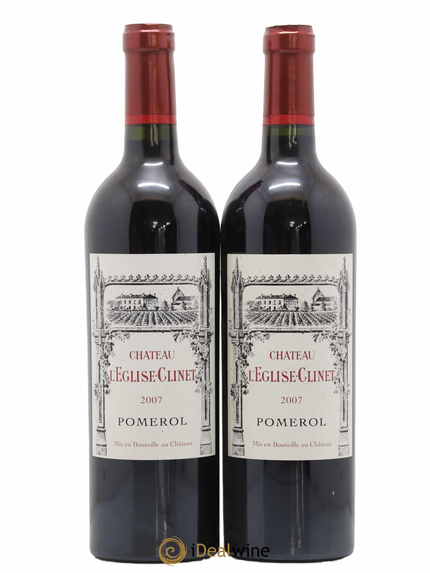 Château l' Église Clinet 2007 - Lot de 2 bouteilles - 0