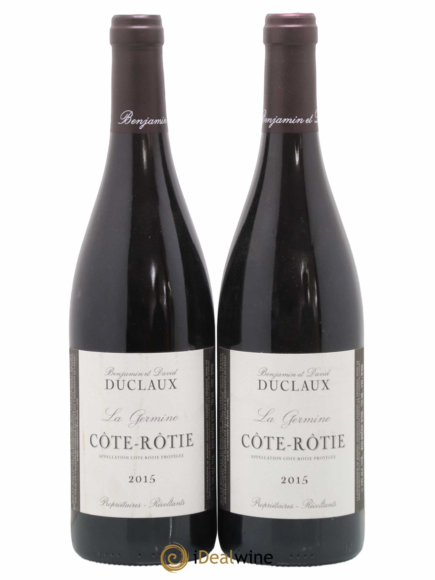 Côte-Rôtie La Germine Domaine Duclaux 2015 - Lot de 2 bouteilles - 0
