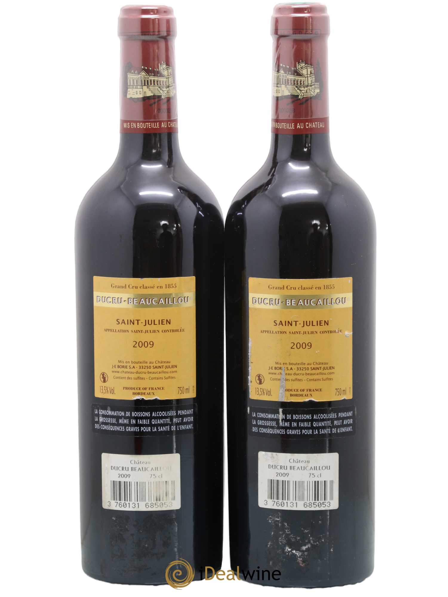 Château Ducru Beaucaillou 2ème Grand Cru Classé 2009 - Lot de 2 bouteilles - 1
