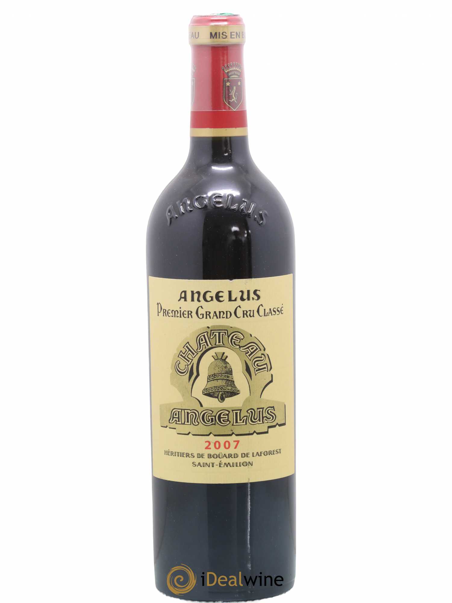 Château Angélus 1er Grand Cru Classé A 2007 - Lot de 1 bouteille - 0