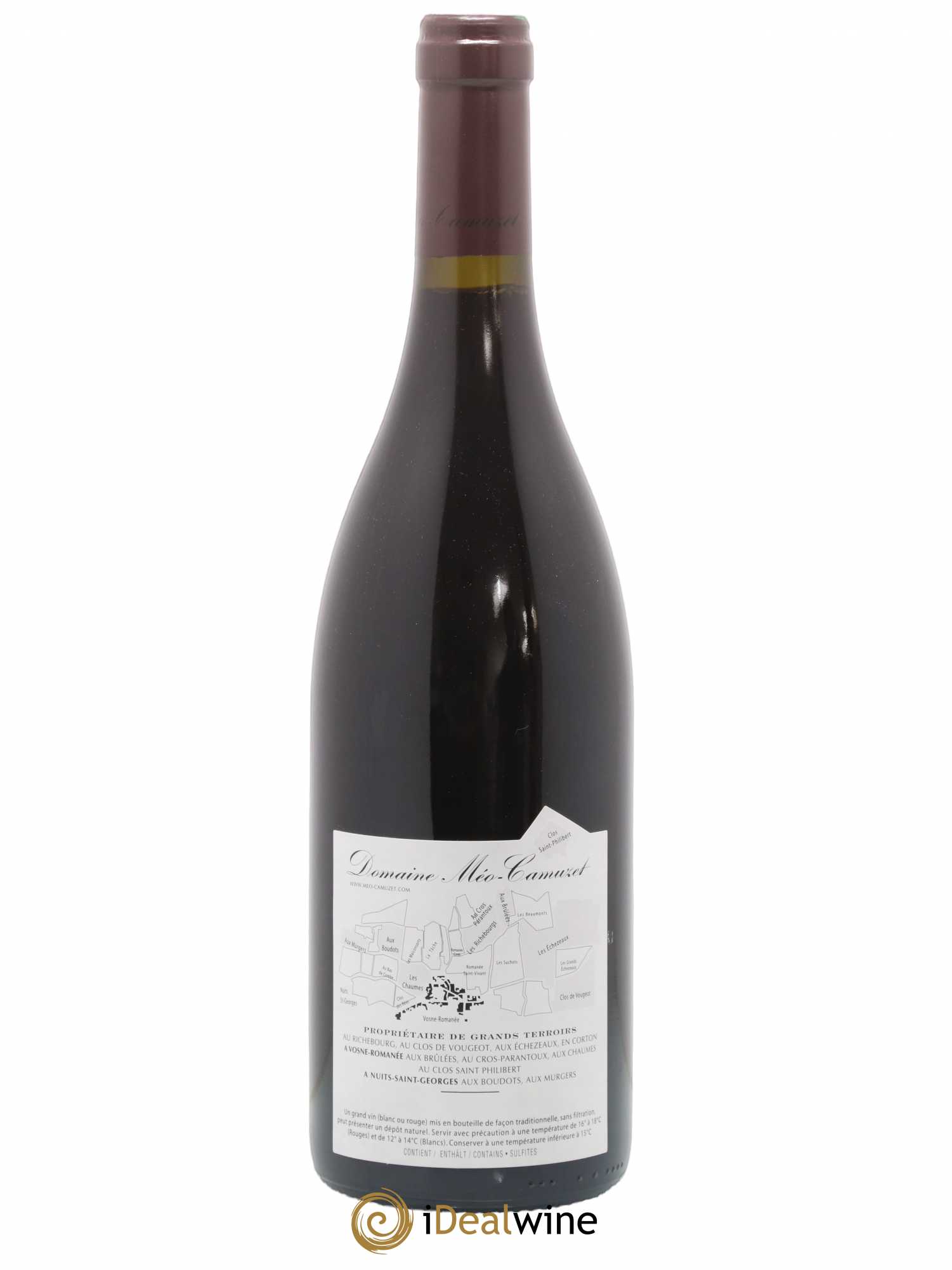 Vosne-Romanée 1er Cru Les Chaumes Méo-Camuzet (Domaine) 2013 - Lot de 1 bouteille - 1