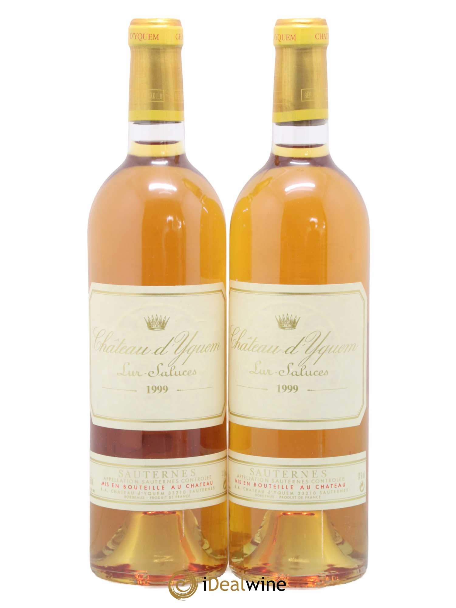 Château d' Yquem 1er Cru Classé Supérieur 1999 - Lotto di 2 bottiglie - 0