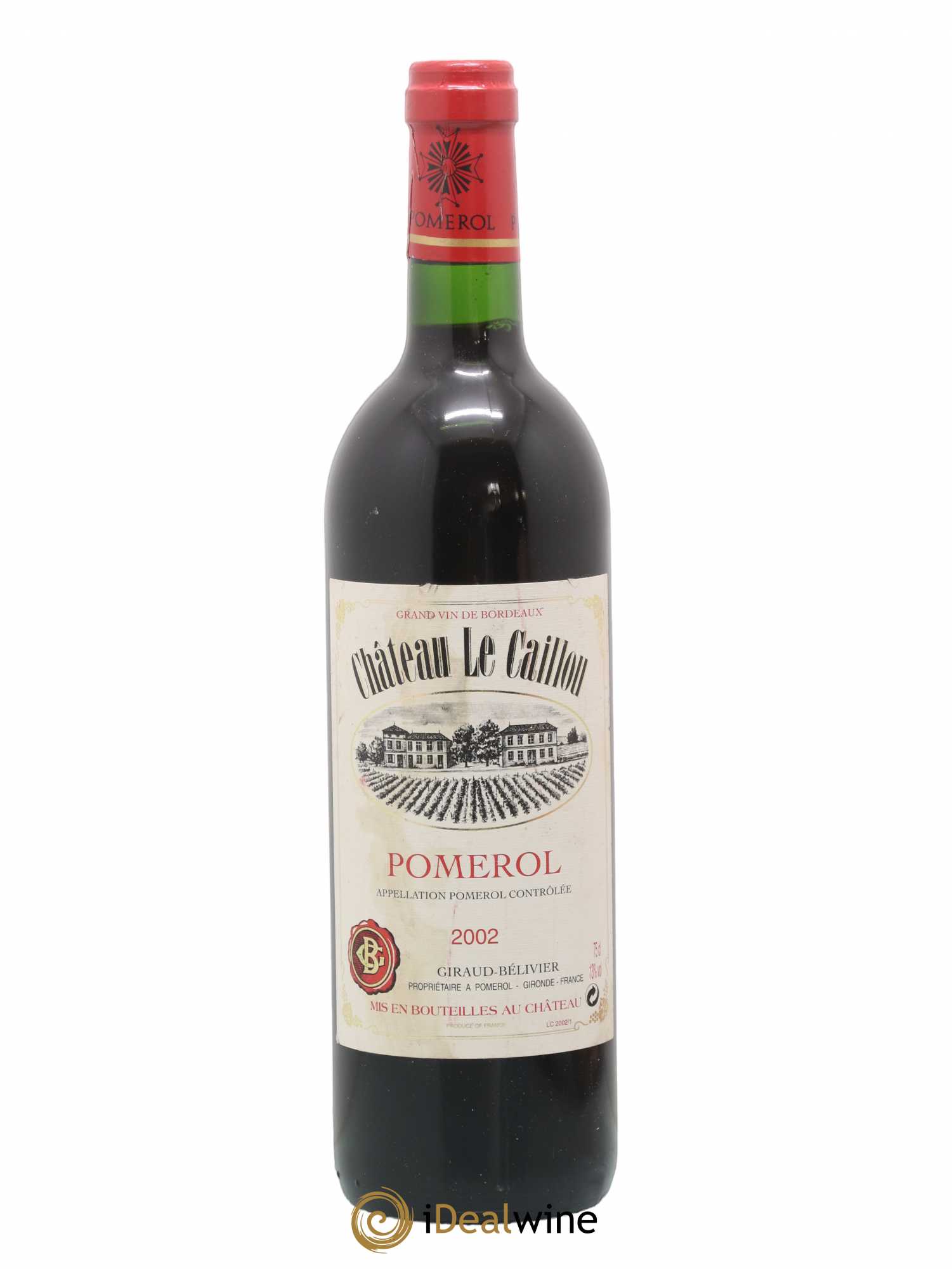Château le Caillou 2002 - Lot de 1 bouteille - 0