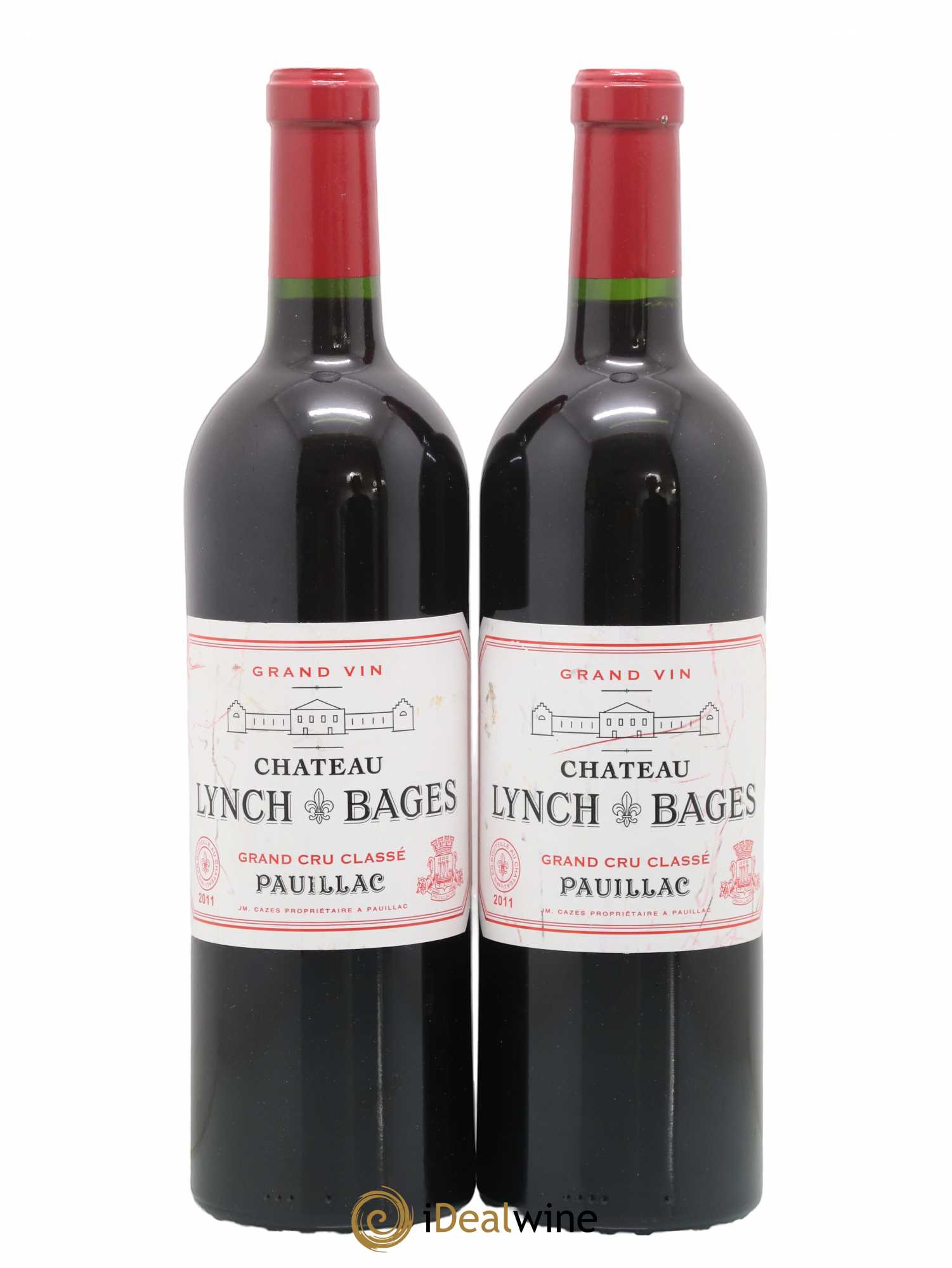 Château Lynch Bages 5ème Grand Cru Classé 2011 - Lot de 2 bouteilles - 0