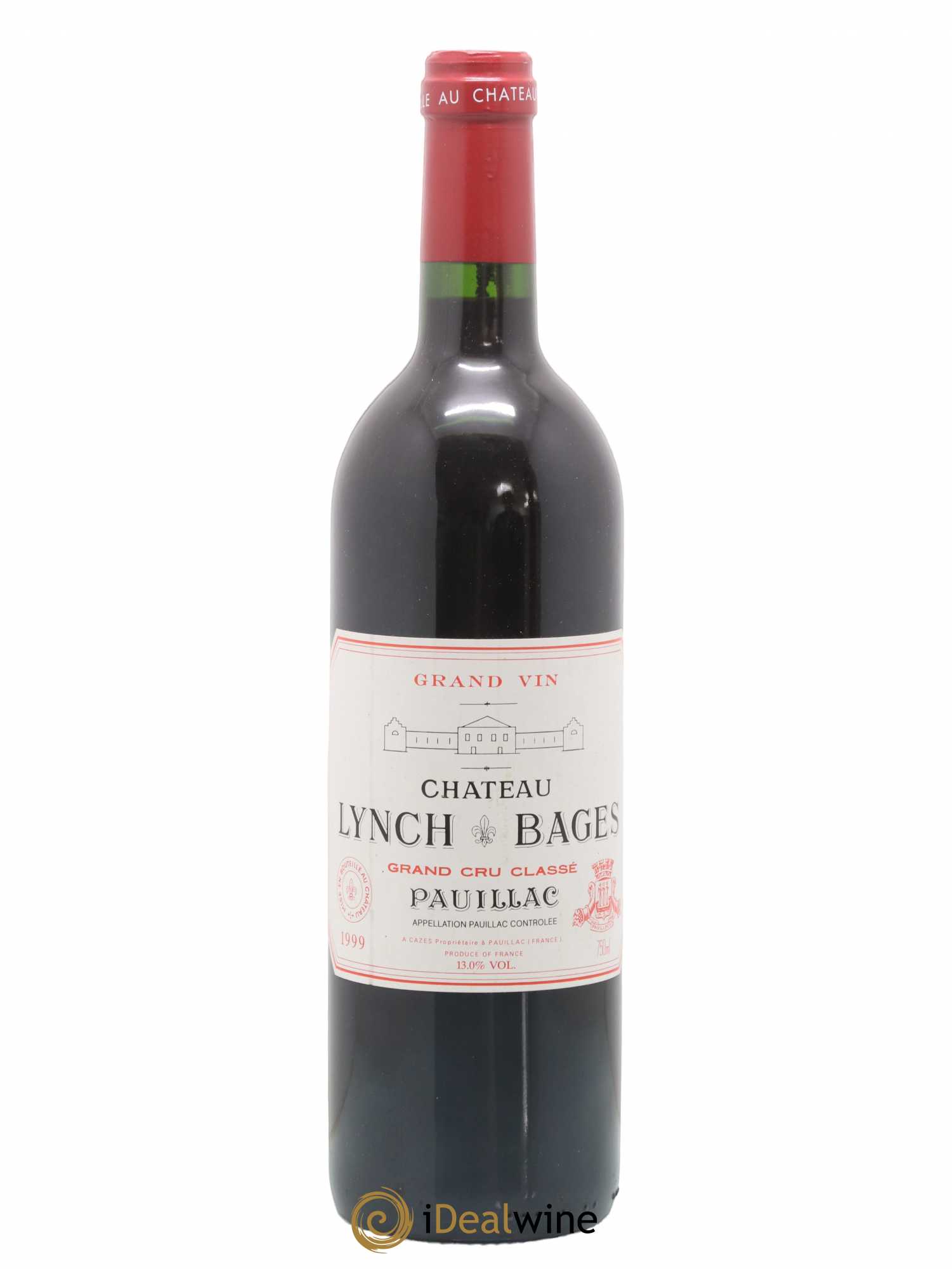 Château Lynch Bages 5ème Grand Cru Classé 1999 - Lot de 1 bouteille - 0