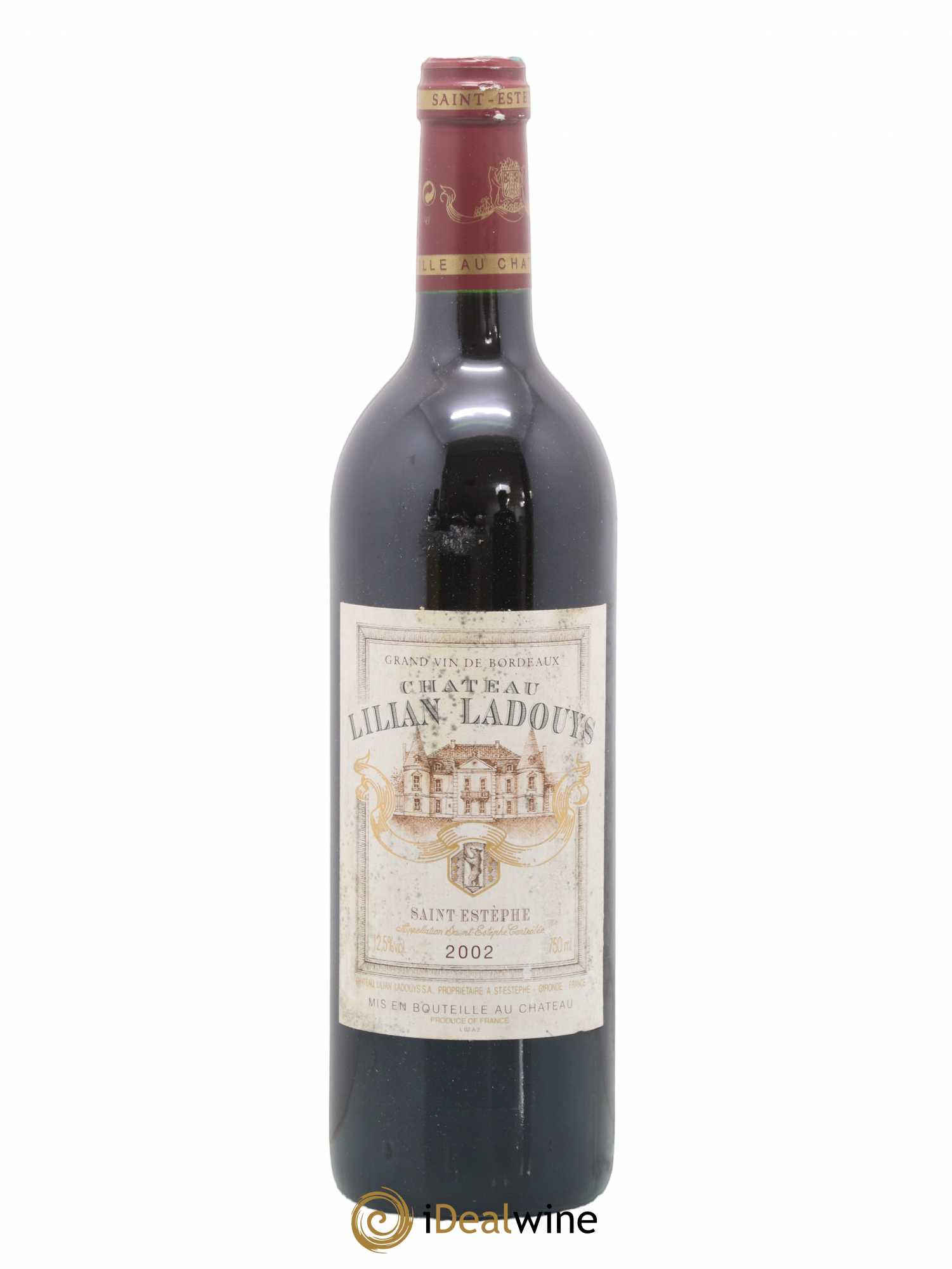 Château Lilian Ladouys Cru Bourgeois 2002 - Lot de 1 bouteille - 0